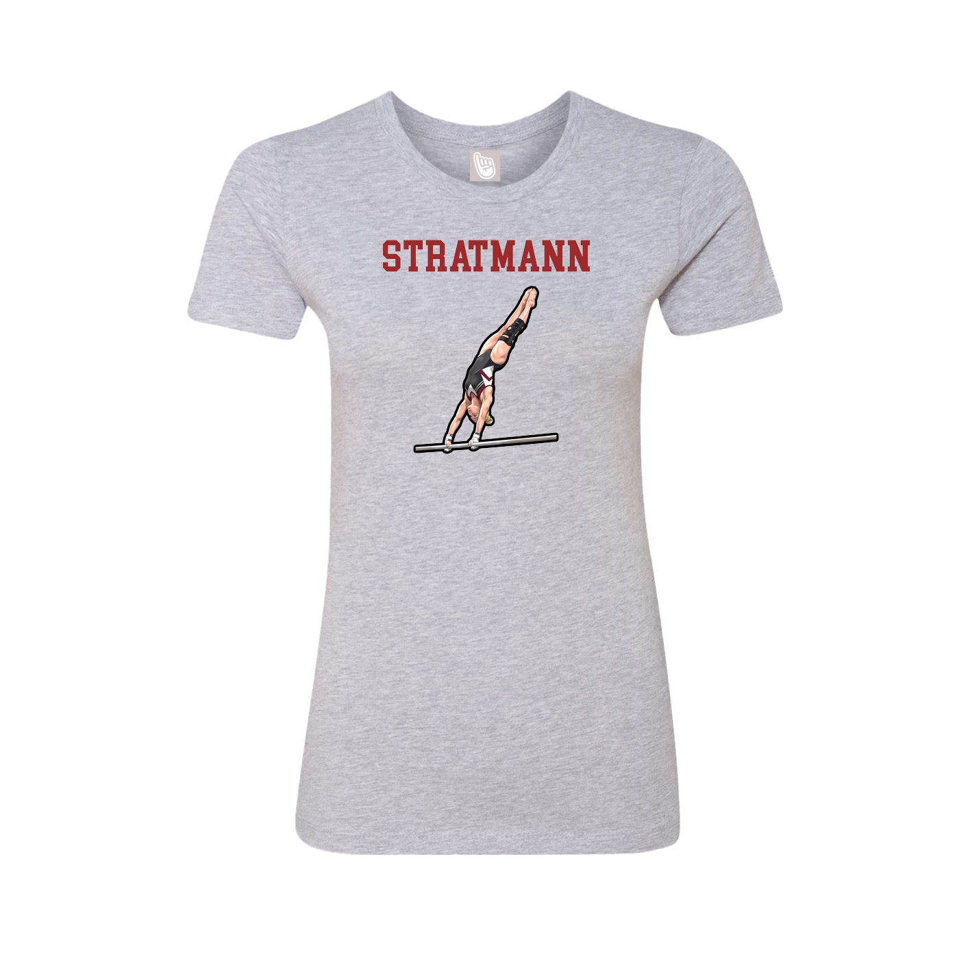 Fitted Women's Tee — Shirsey in Grey