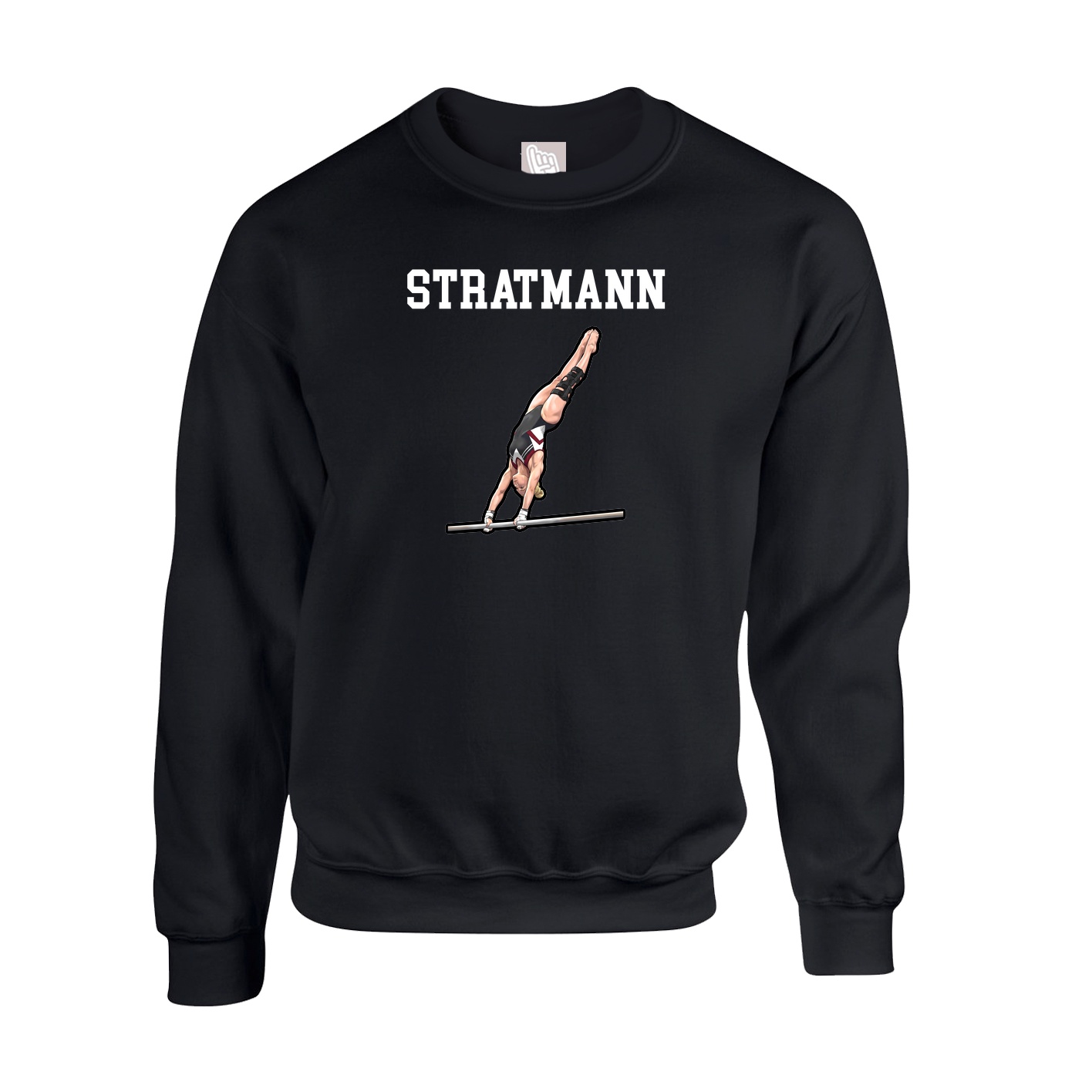 Fleece Crew — Shirsey in Black