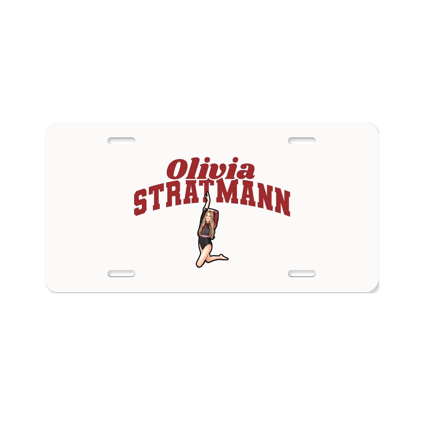License Plate — Signature Arch in Classic