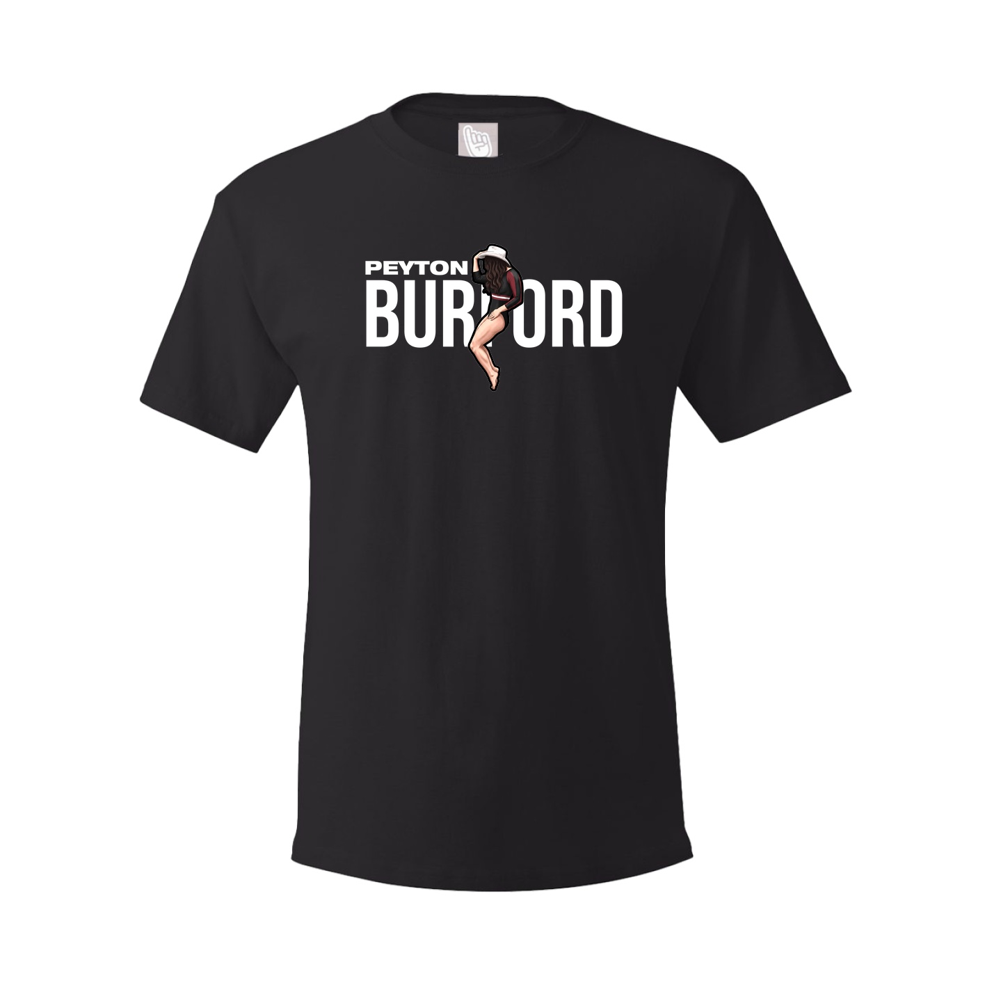 Youth Tee — Player Name in Black