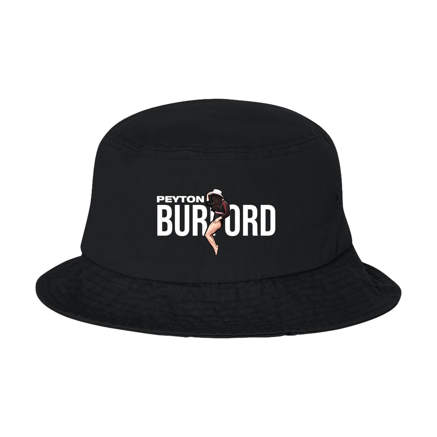 Bucket Cap — Player Name in Black