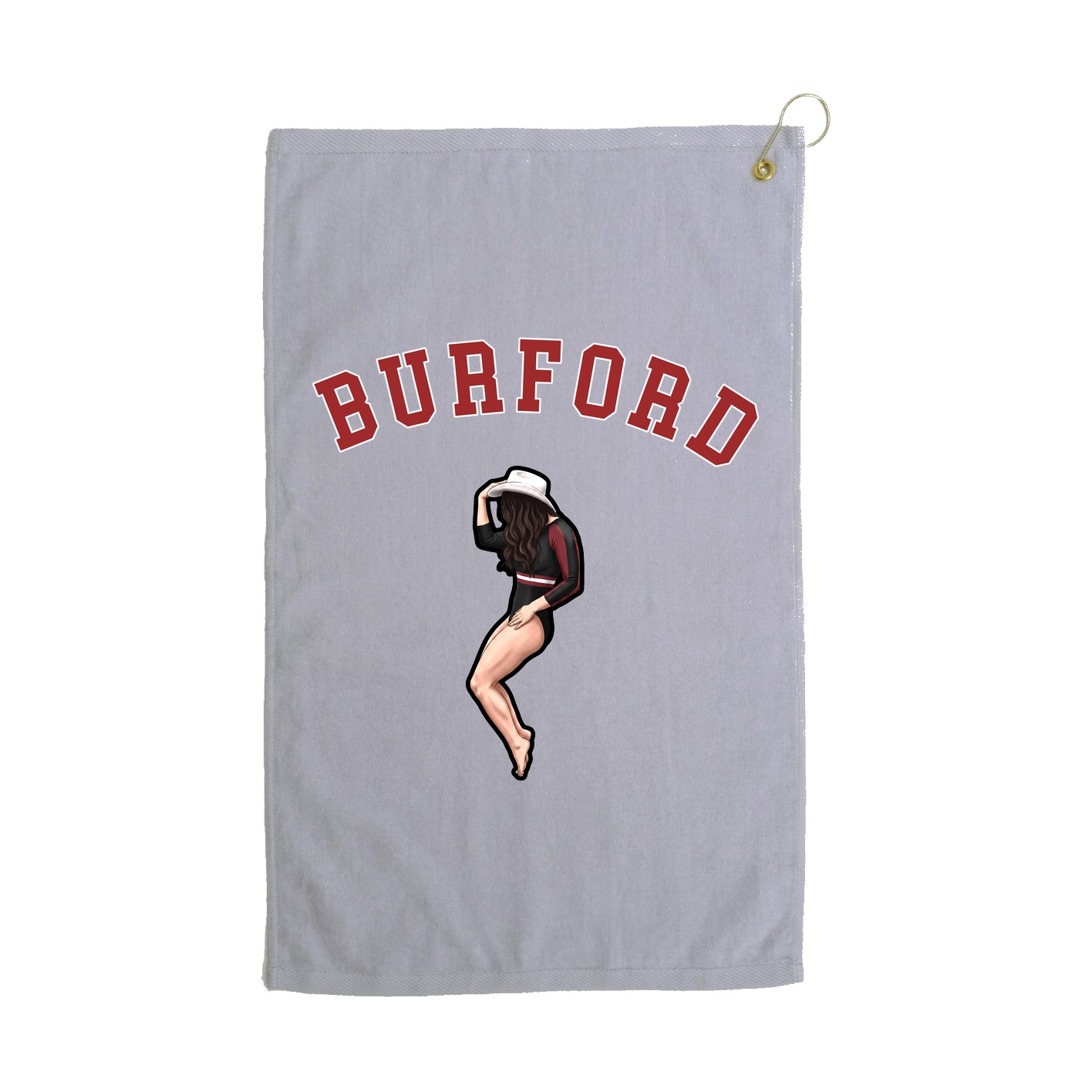 Golf Towel — Shirsey Arch in Grey