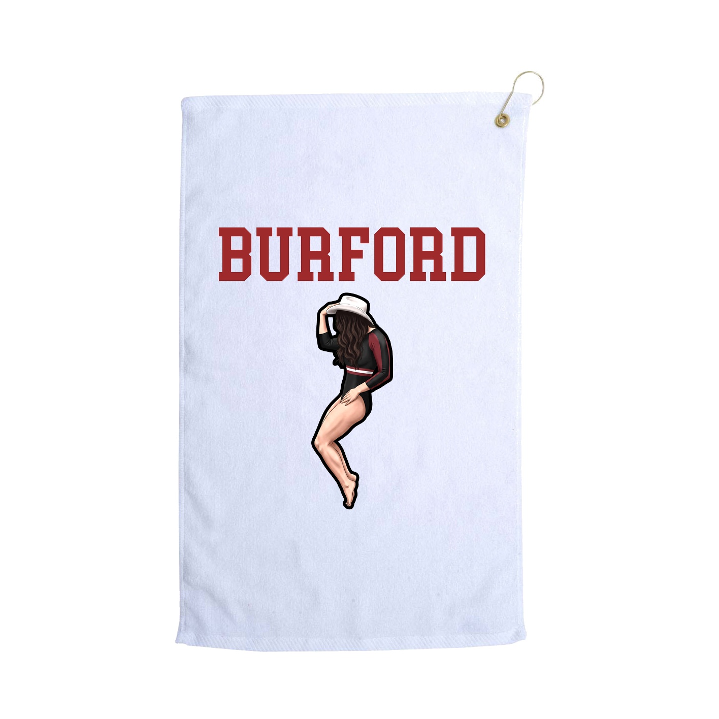 Golf Towel — Shirsey in White