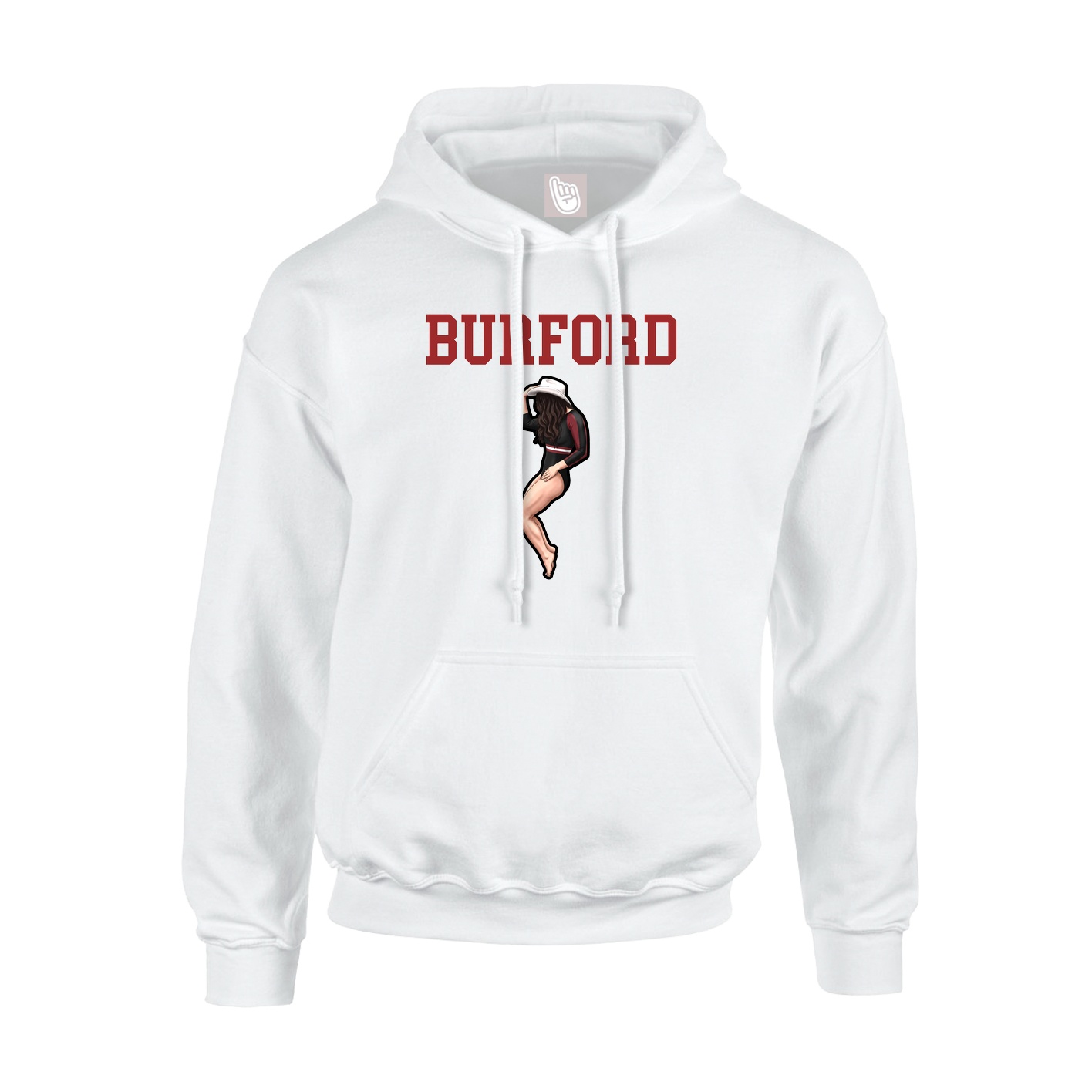 Youth Hoodie — Shirsey in White