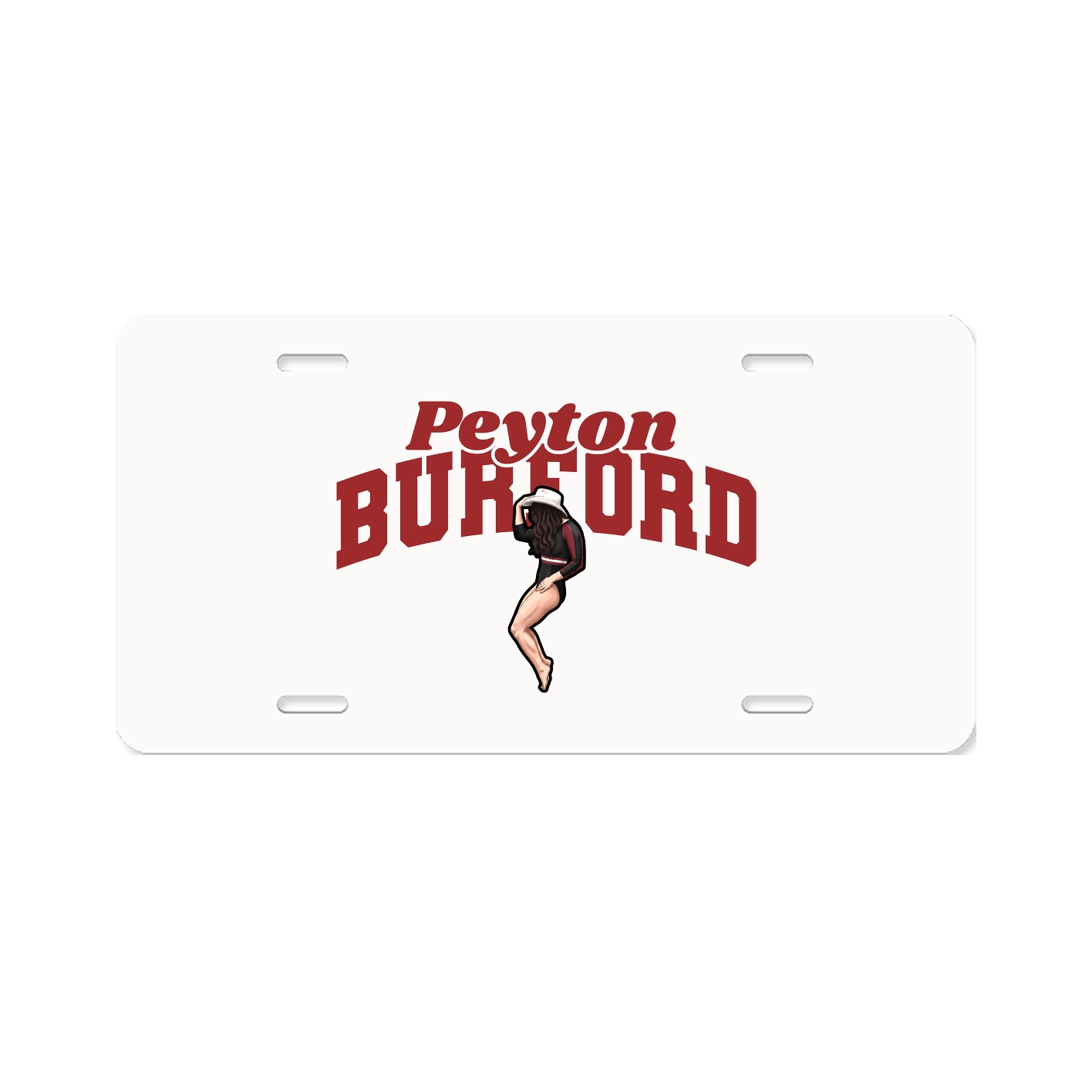 License Plate — Signature Arch in Classic