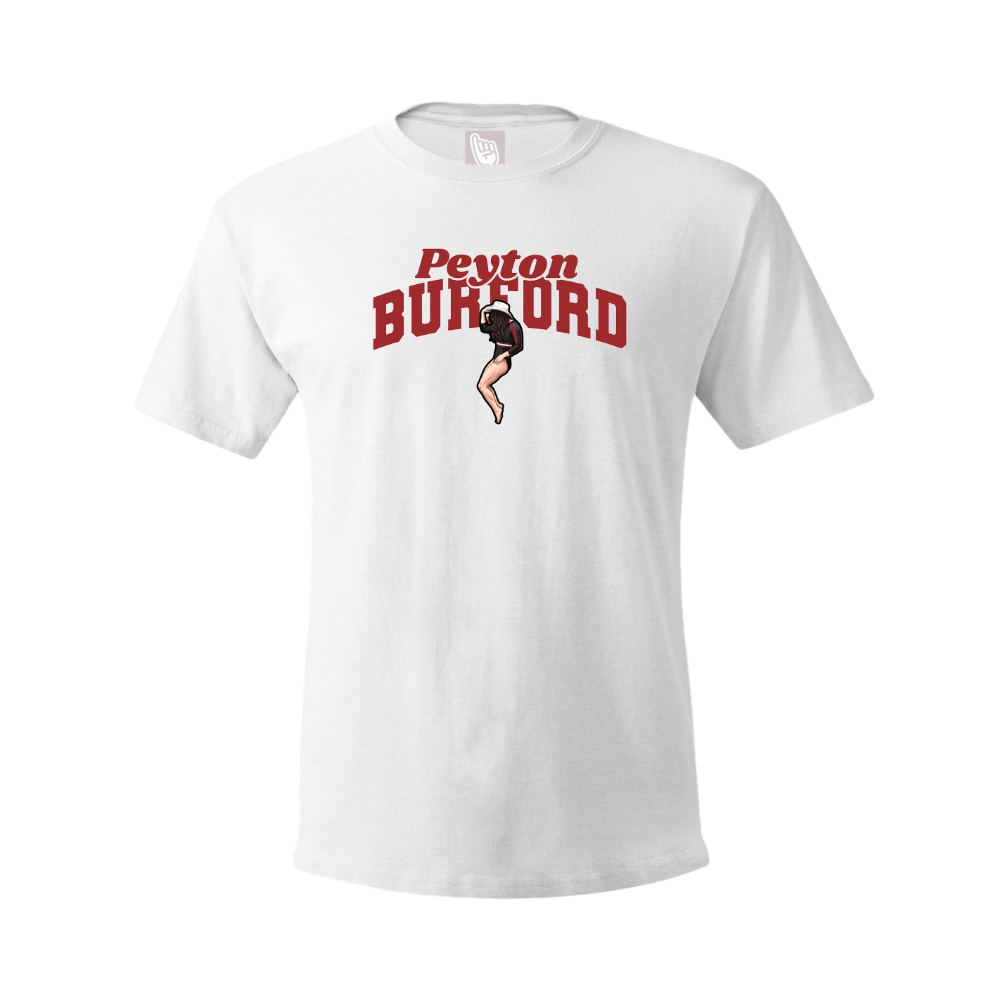 Youth Tee — Signature Arch in White