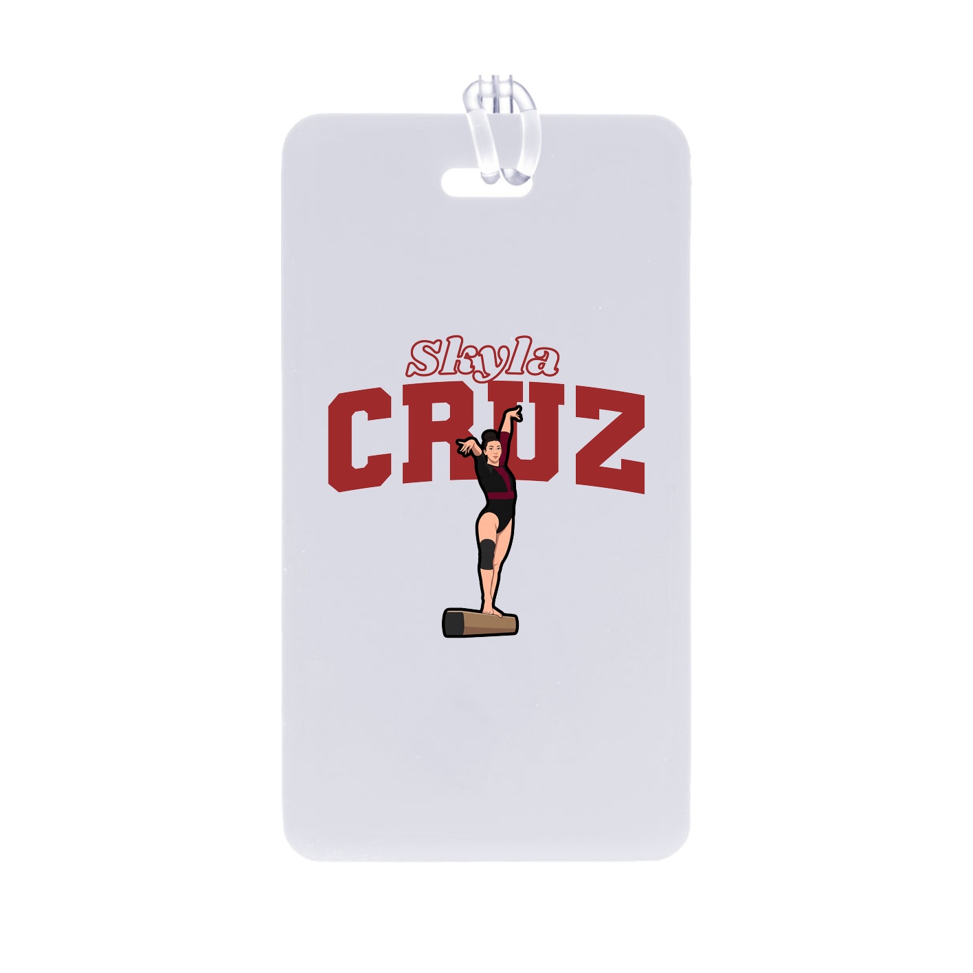 Bag Tag — Name Arch in Classic