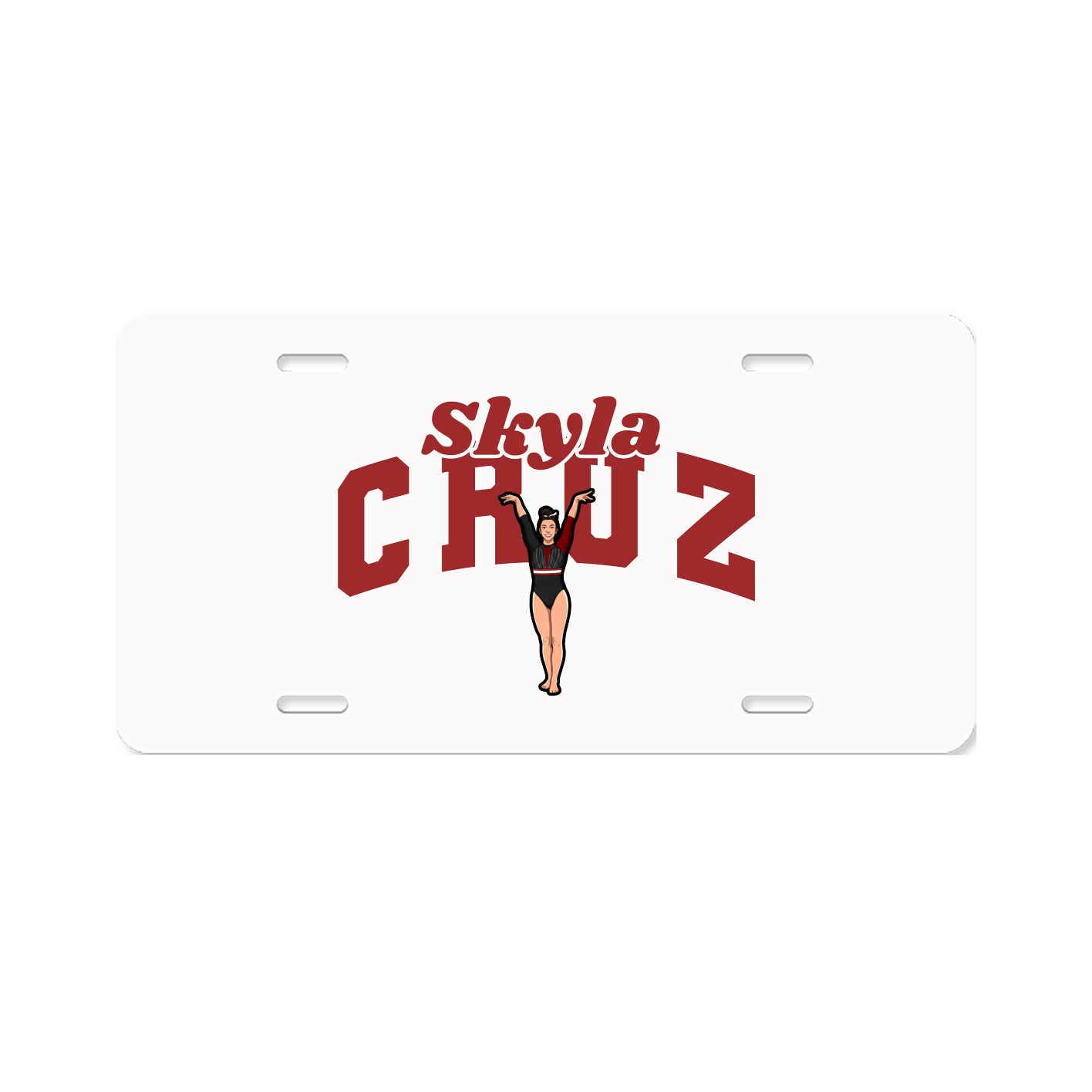 License Plate — Signature Arch in Classic