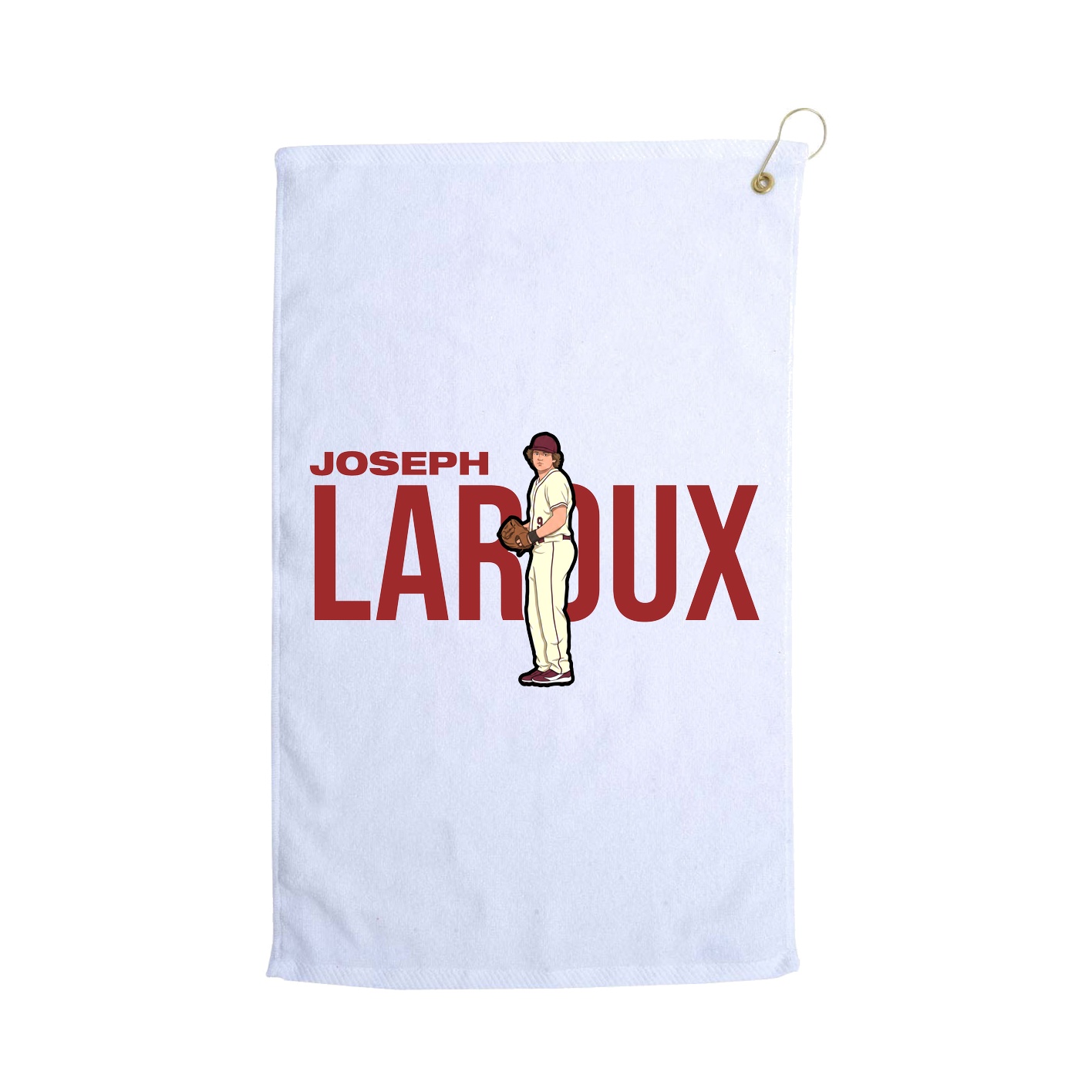 Golf Towel — Player Name in White