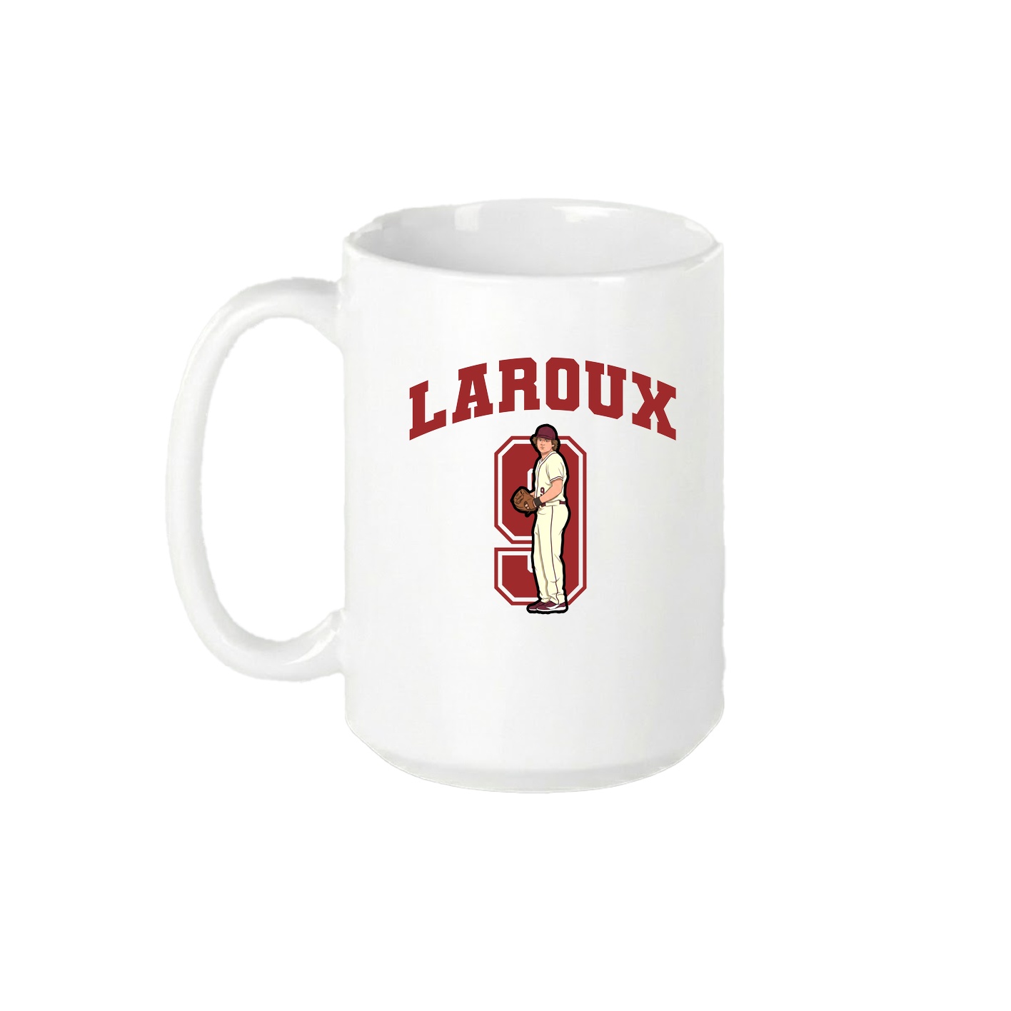15oz Coffee Mug — Number in White