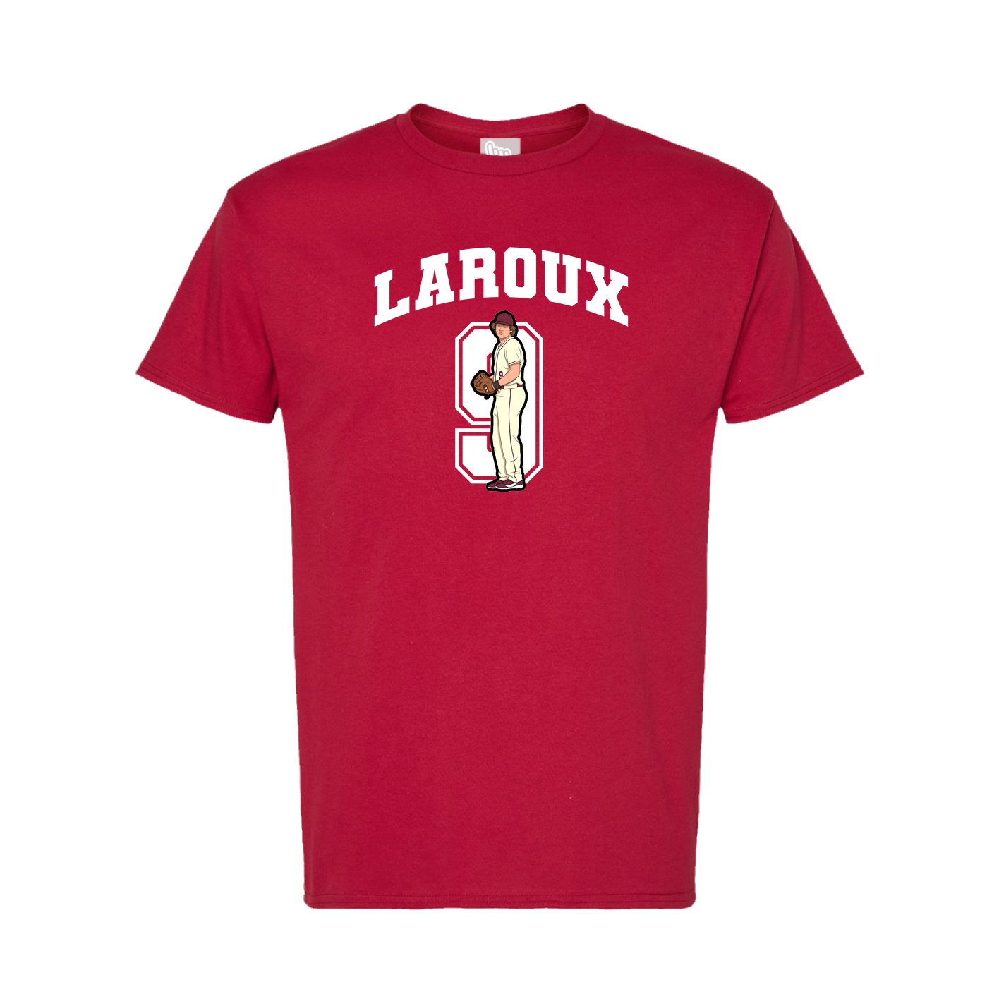 Tee — Number in Crimson