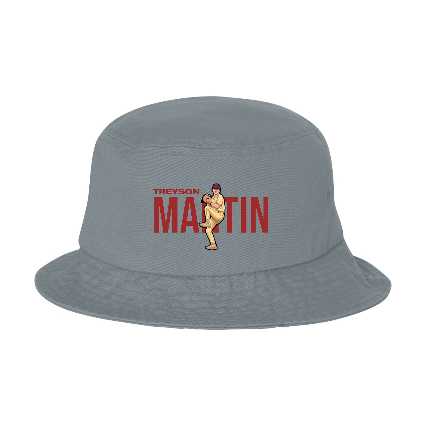 Bucket Cap — Player Name in Grey