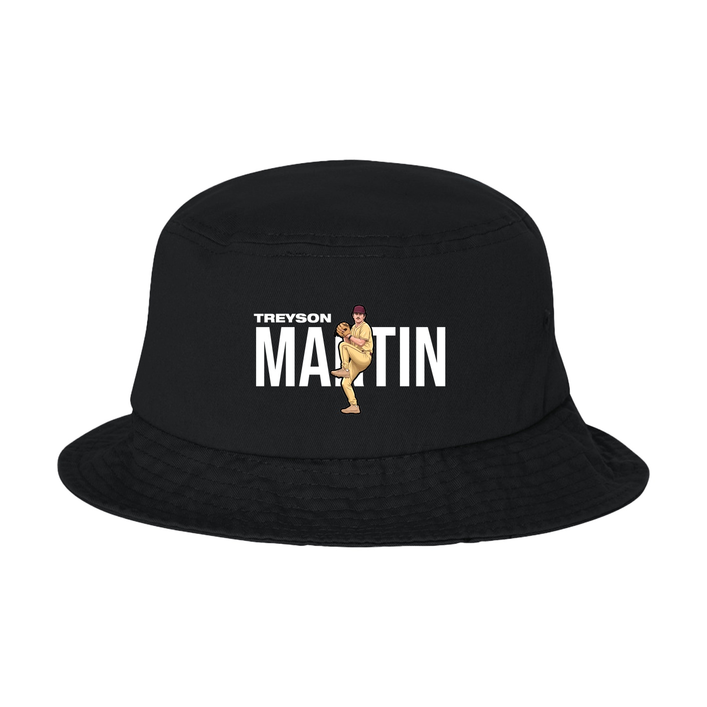 Bucket Cap — Player Name in Black