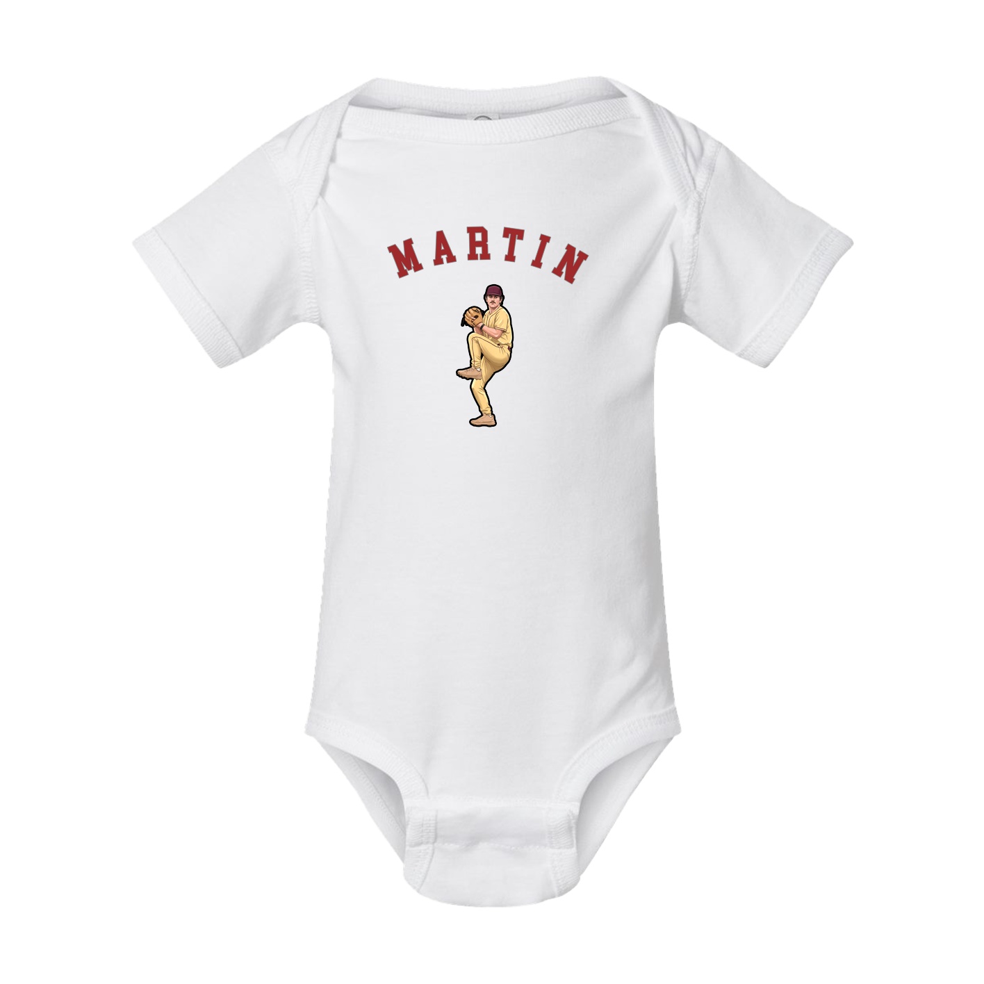 Baby Onesie — Shirsey Arch in White