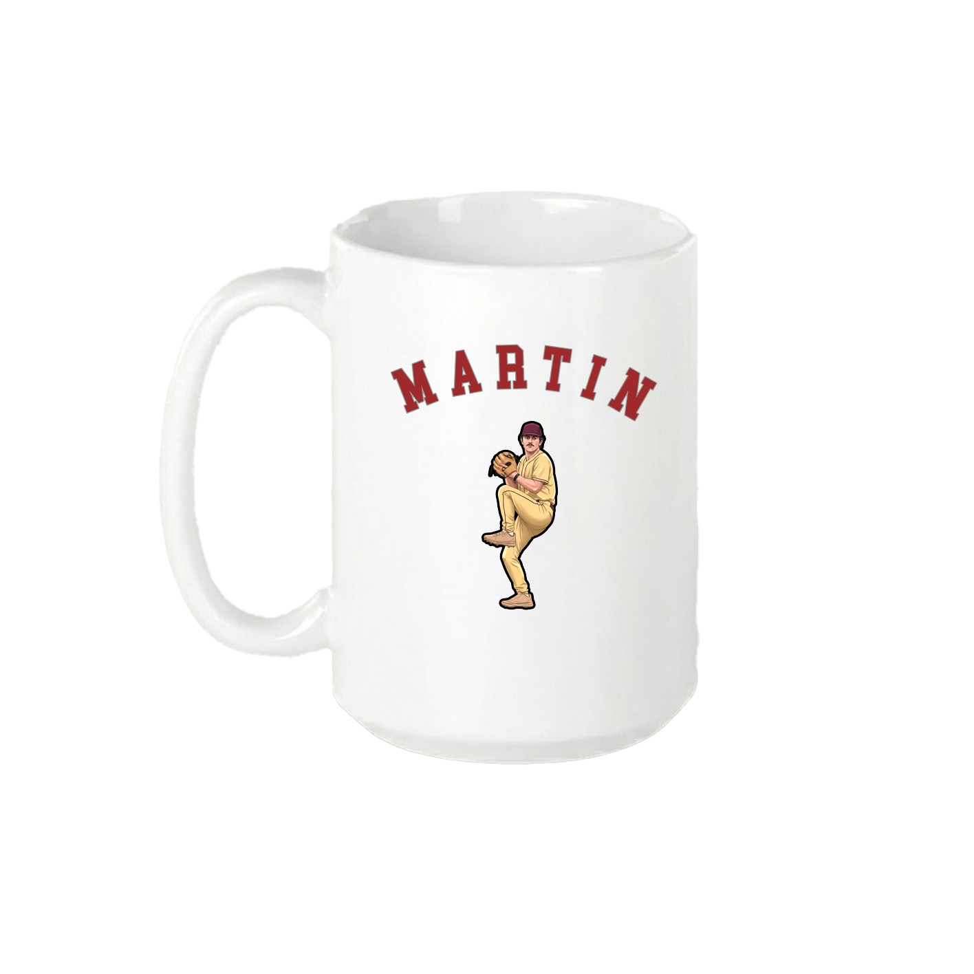 15oz Coffee Mug — Shirsey Arch in White