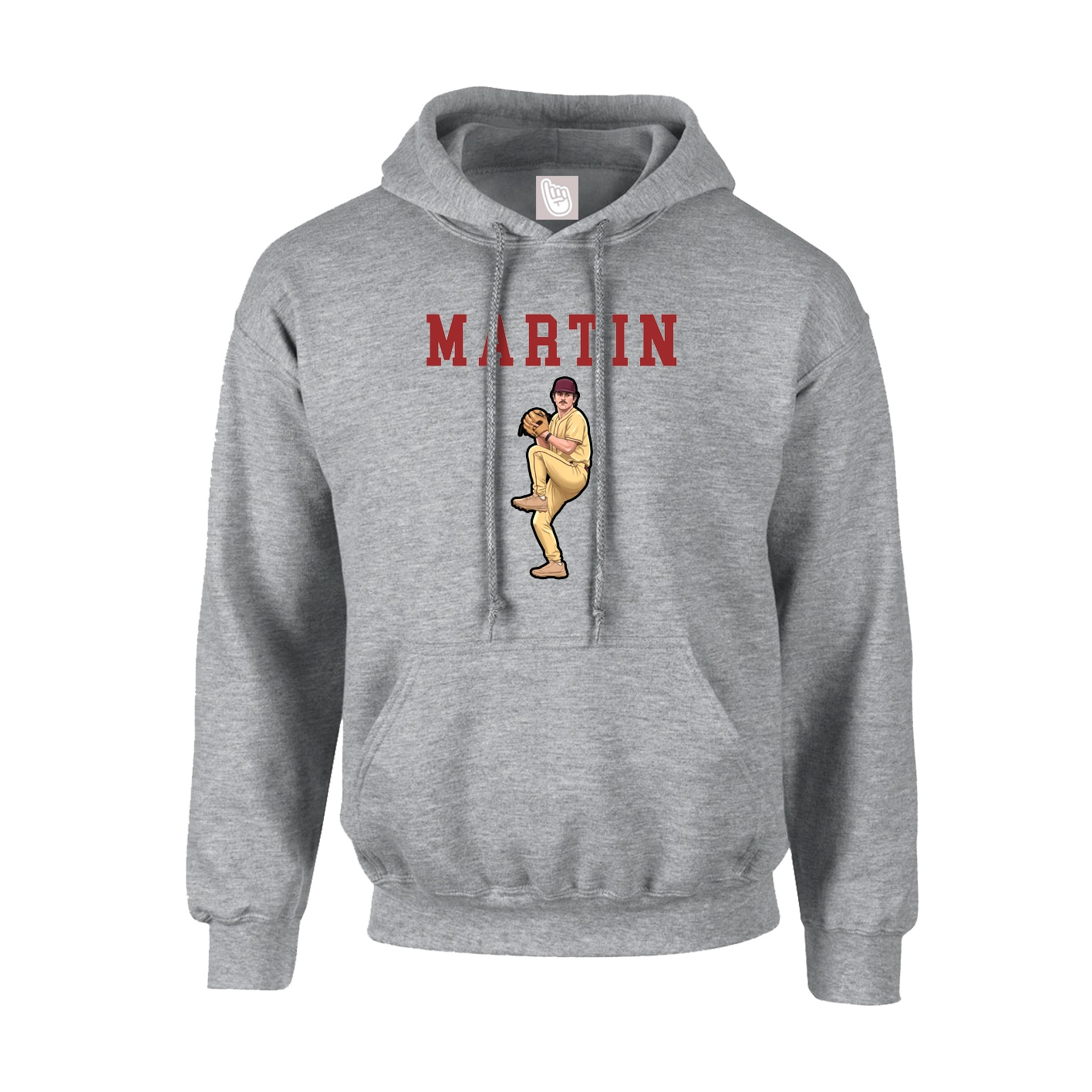 Hoodie — Shirsey in Grey