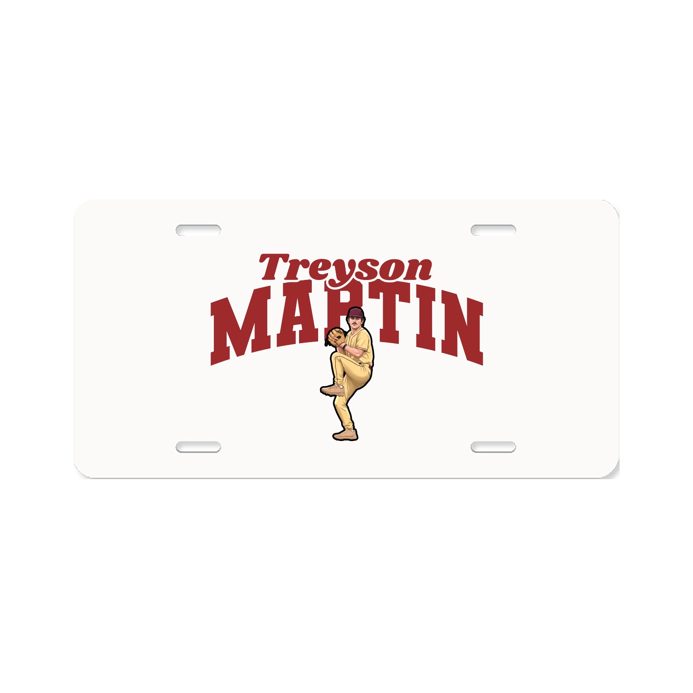License Plate — Signature Arch in Classic