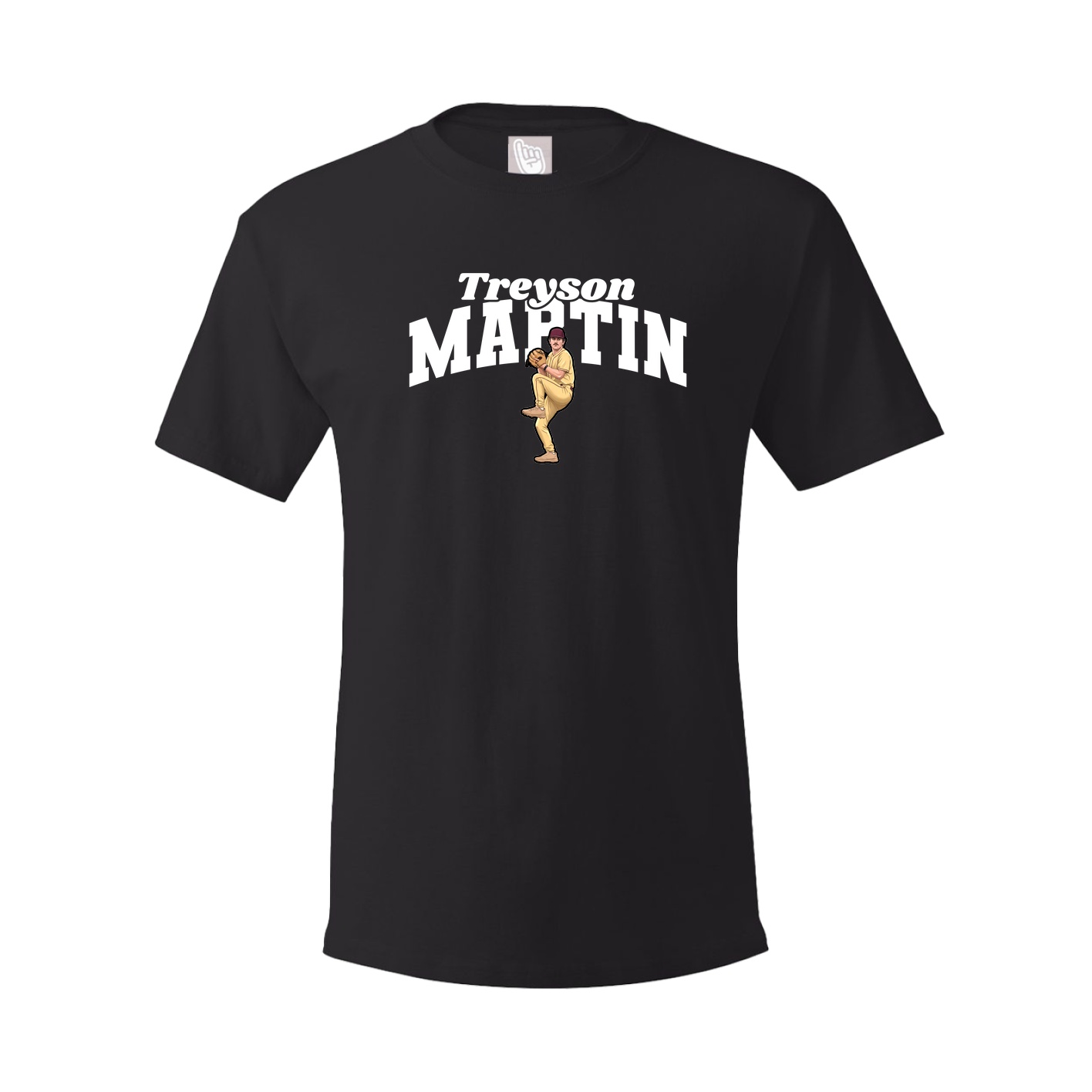 Youth Tee — Signature Arch in Black