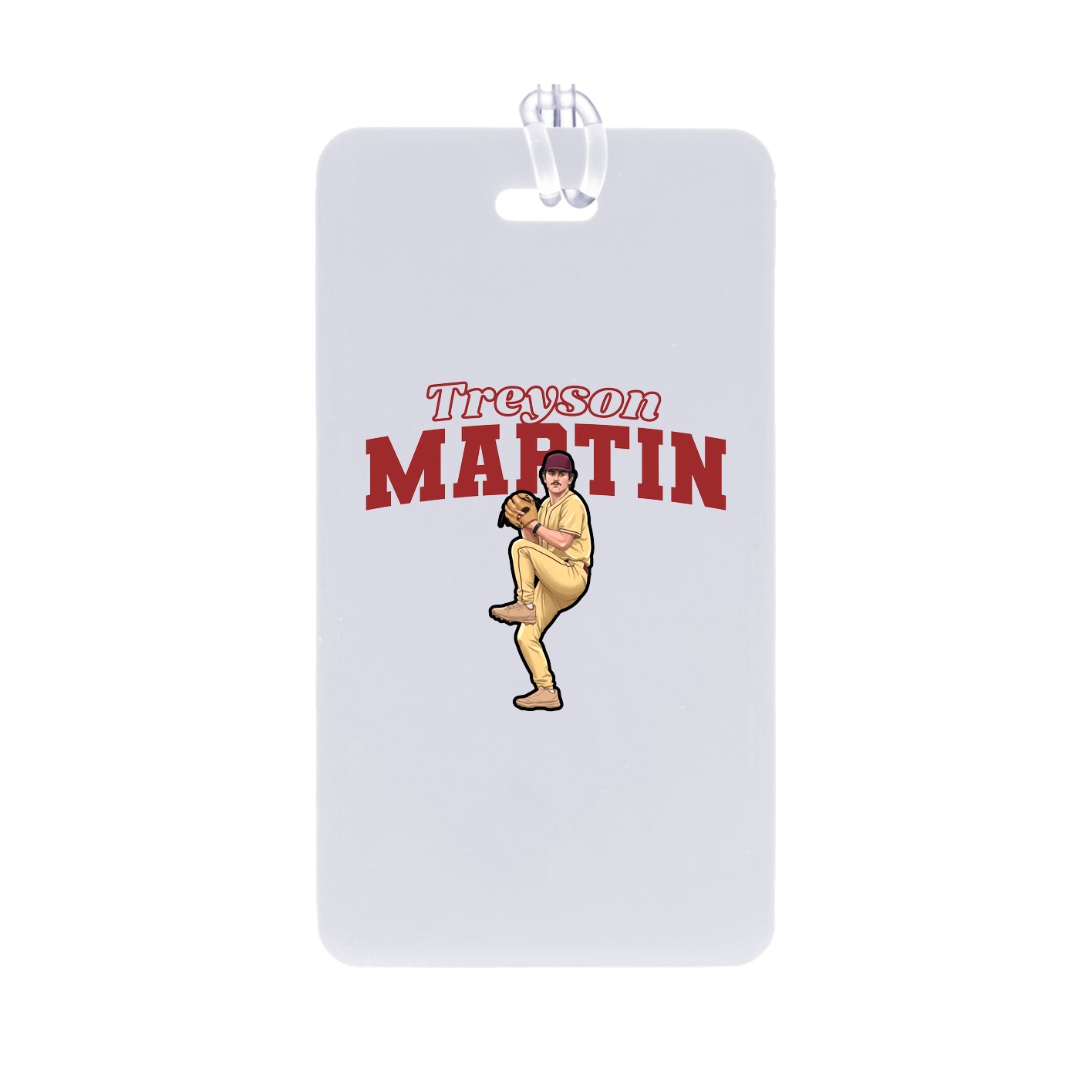 Bag Tag — Name Arch in Classic