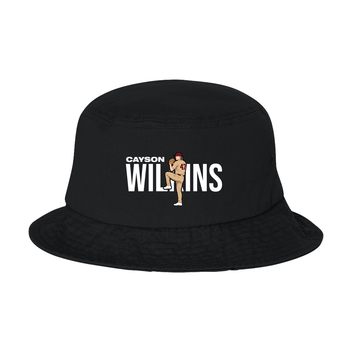 Bucket Cap — Player Name in Black