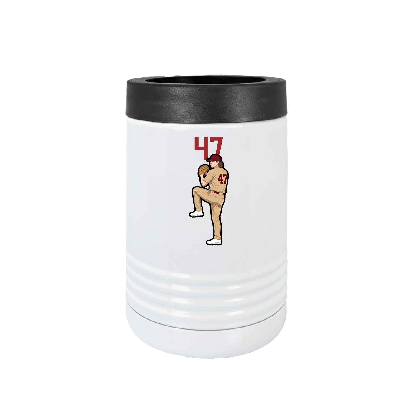 Beverage Holder — Number Top in White