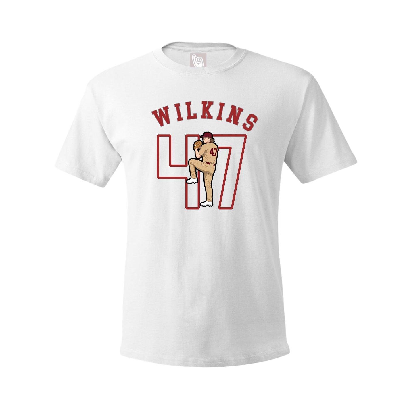 Youth Tee — Shirsey Arch in White