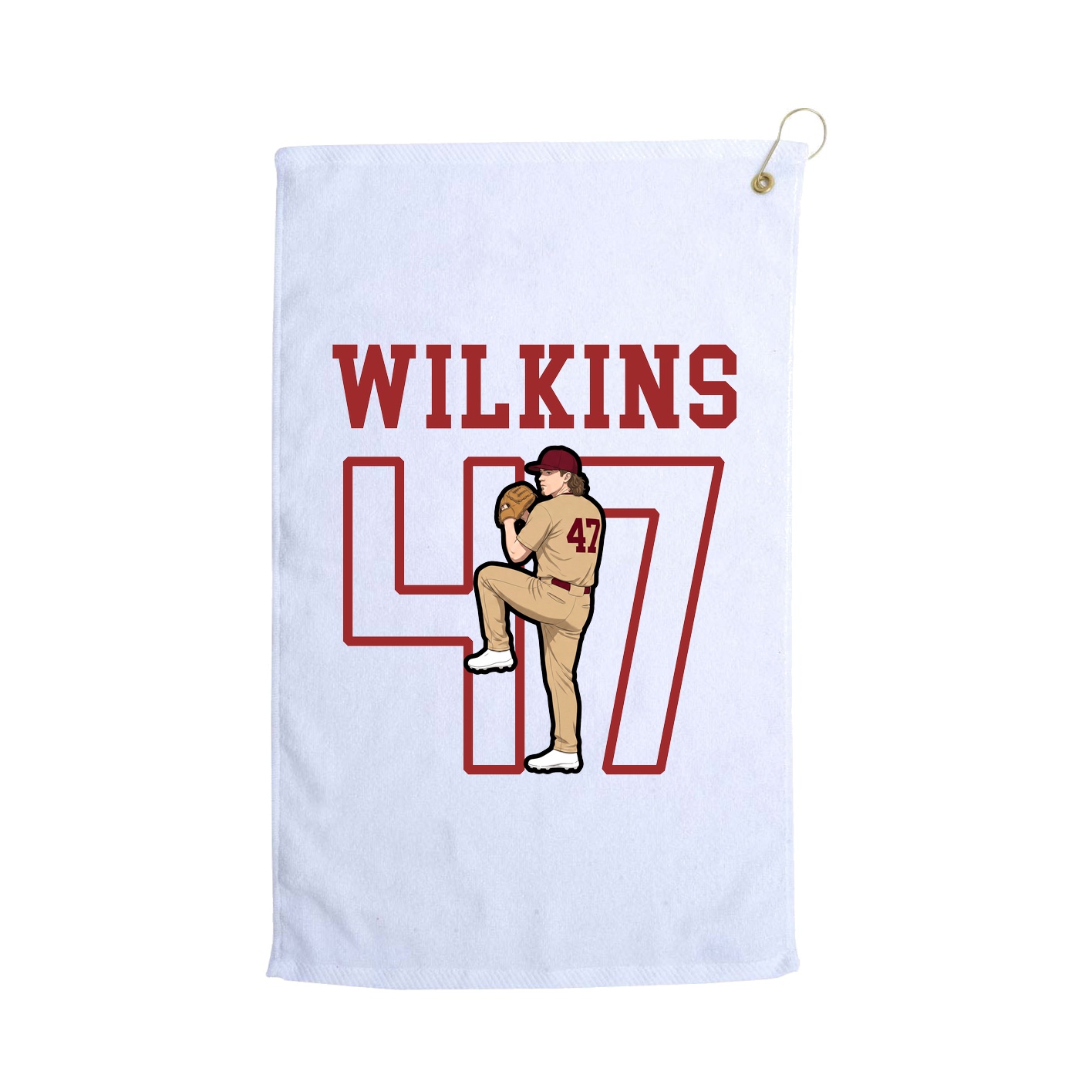 Golf Towel — Shirsey in White