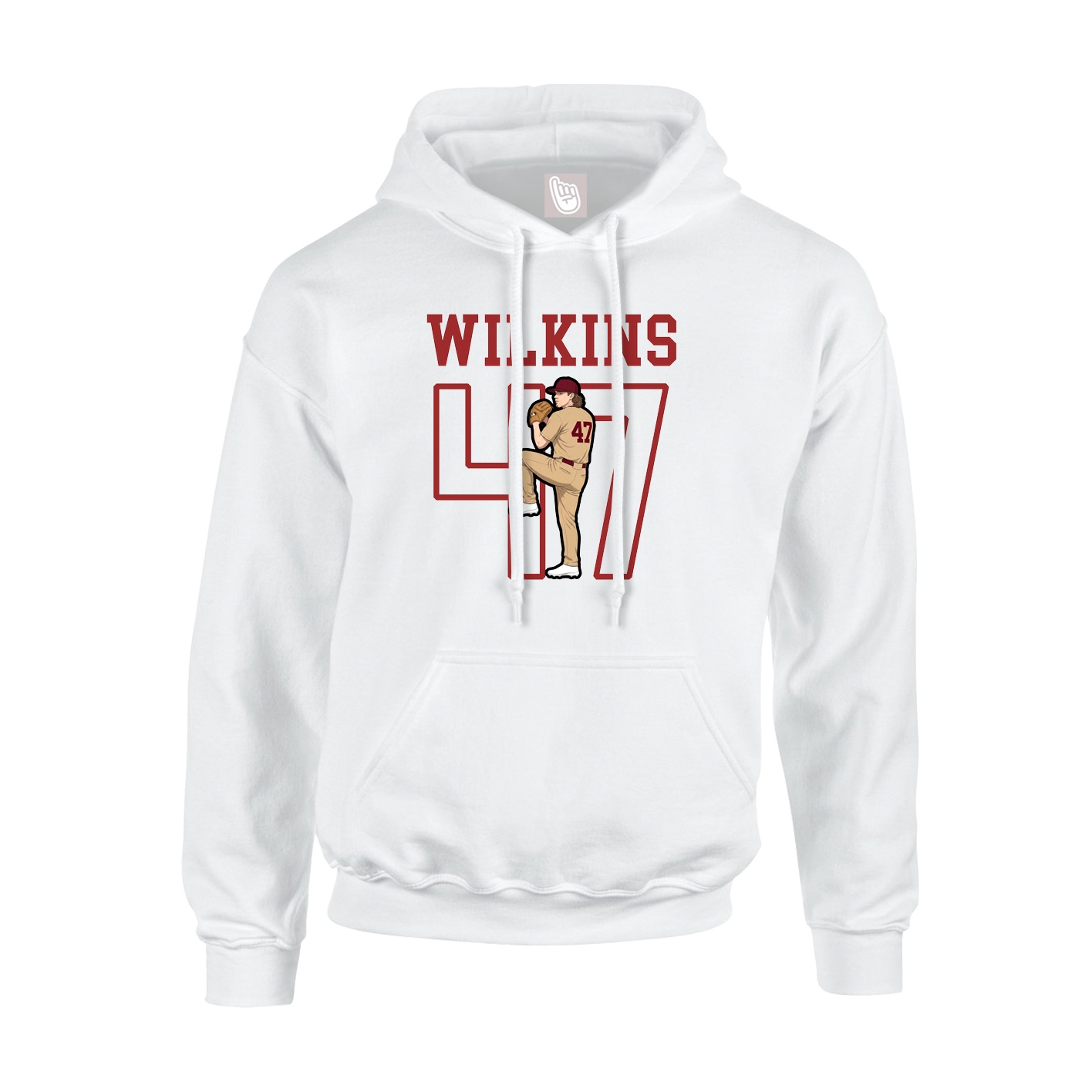 Youth Hoodie — Shirsey in White