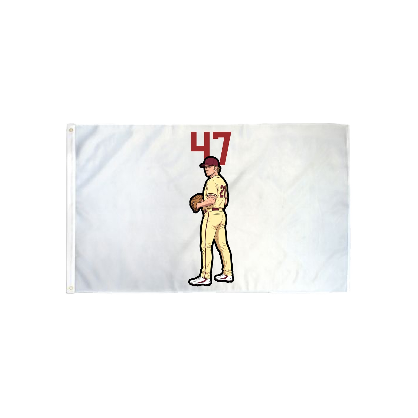 3x5 Flag — Number Top in Classic