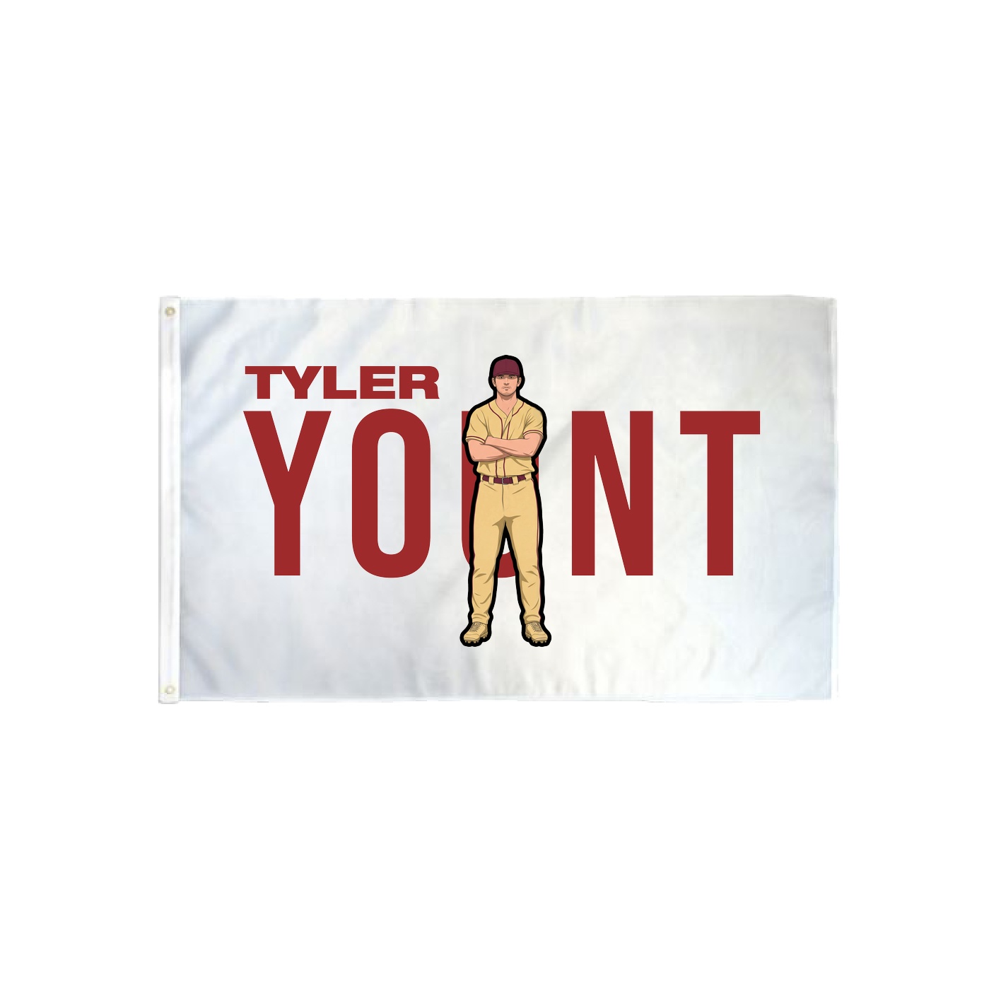 3x5 Flag — Player Name in Classic