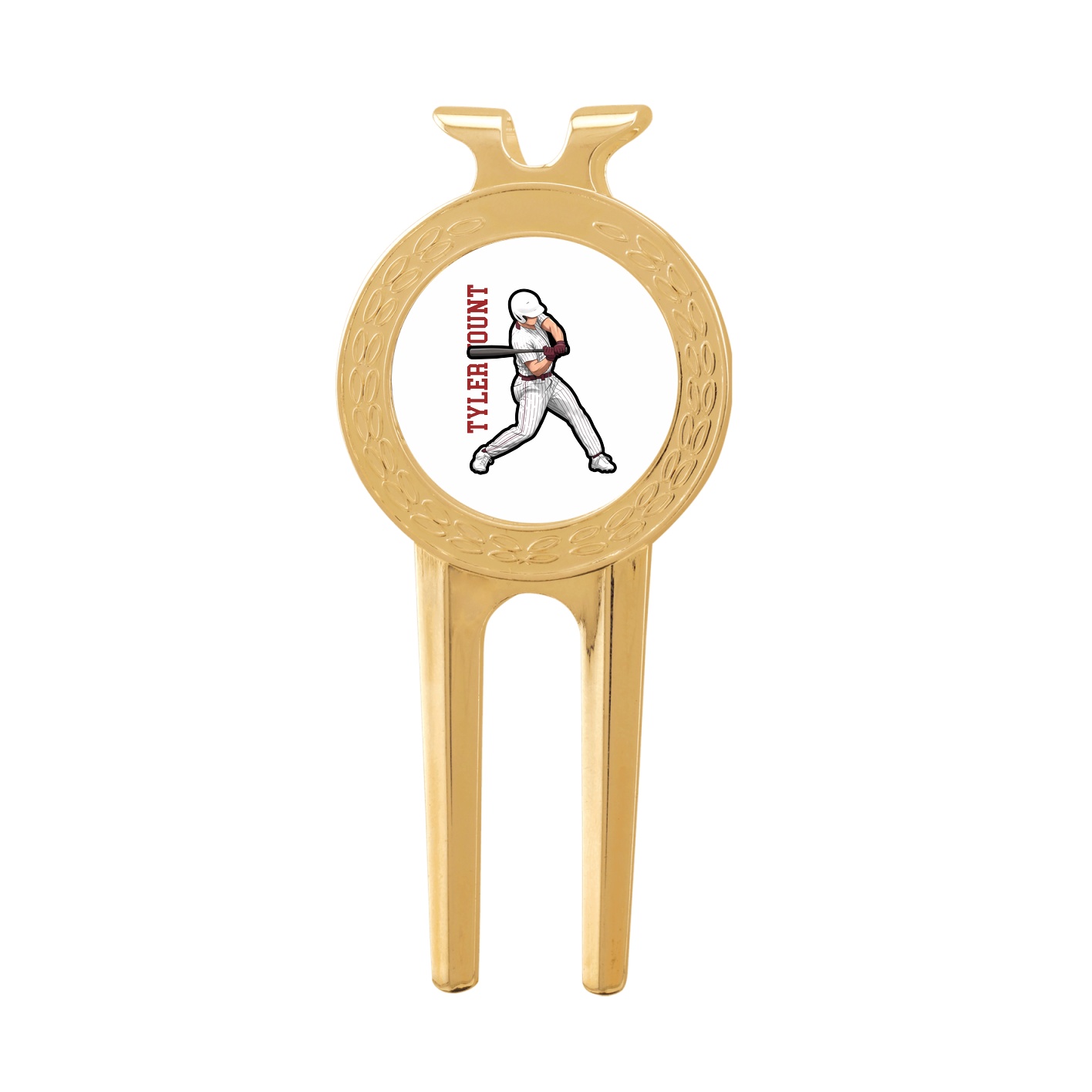 Divot Tool with Ball Marker — Name Vertical in Classic