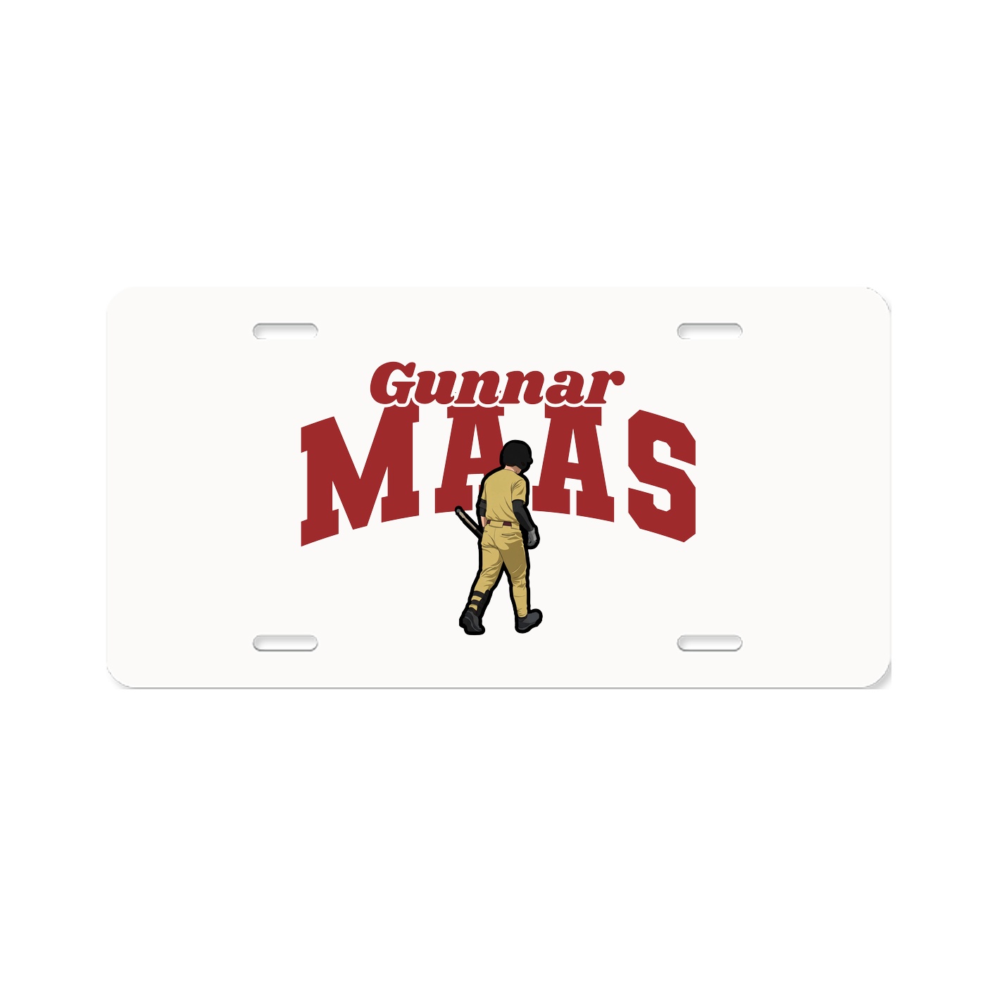 License Plate — Signature Arch in Classic