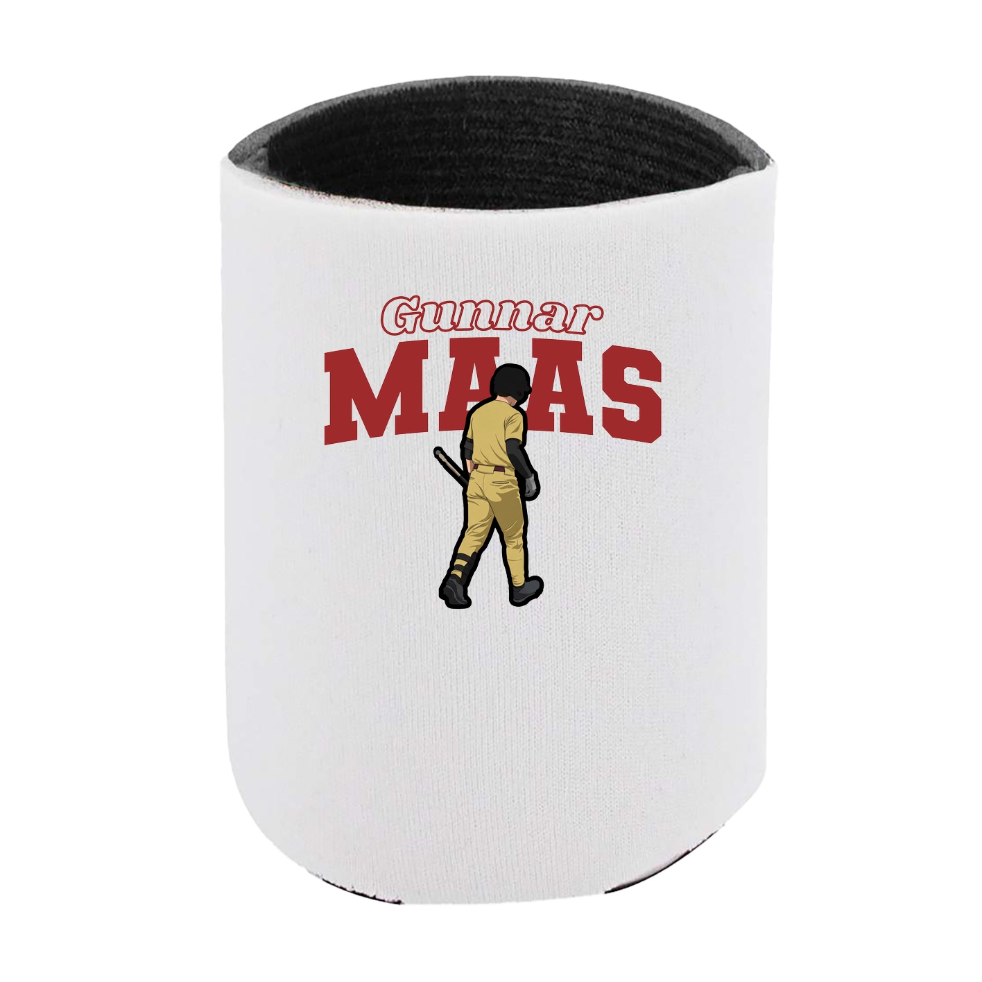 Can Holder — Name Arch in White