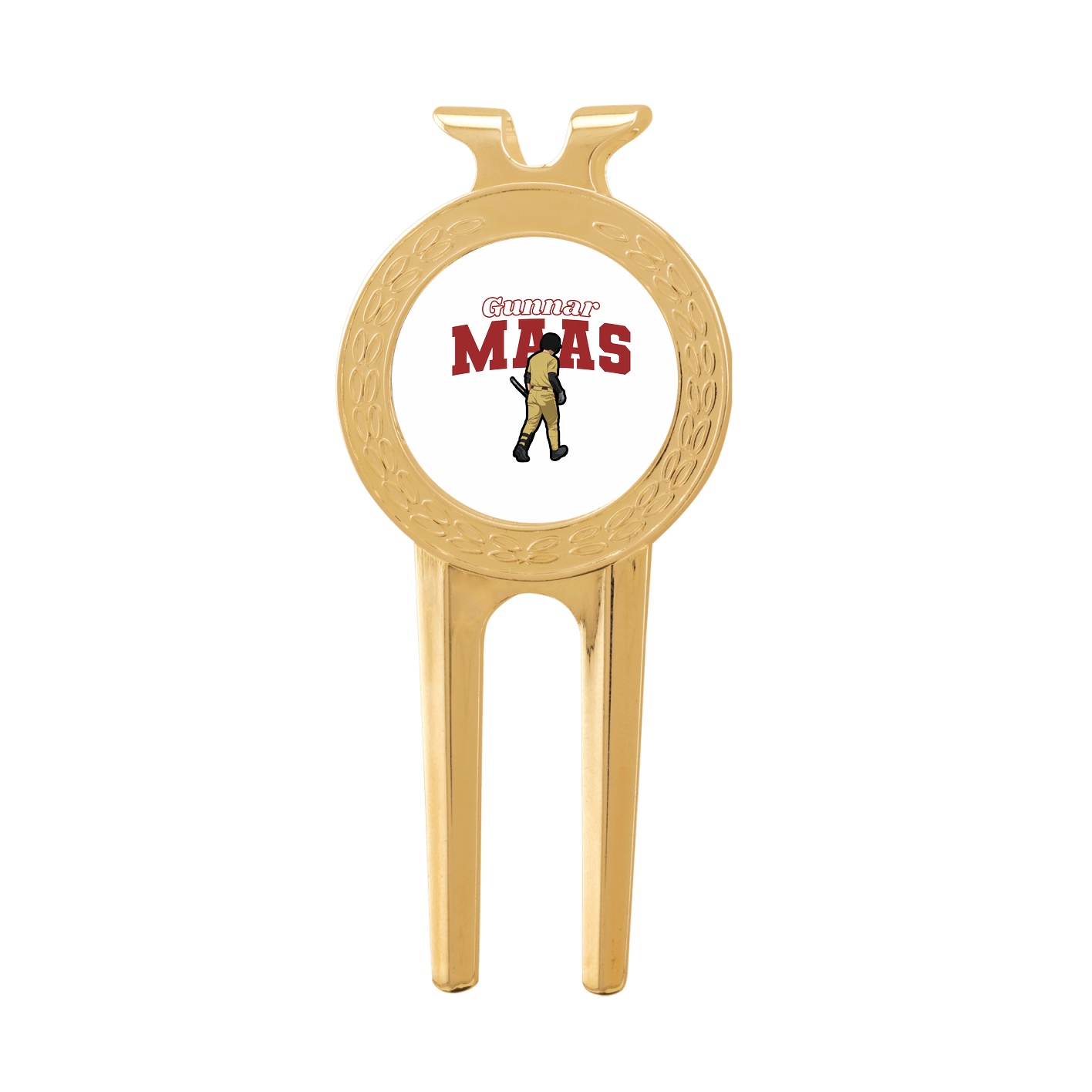 Divot Tool with Ball Marker — Name Arch in Classic