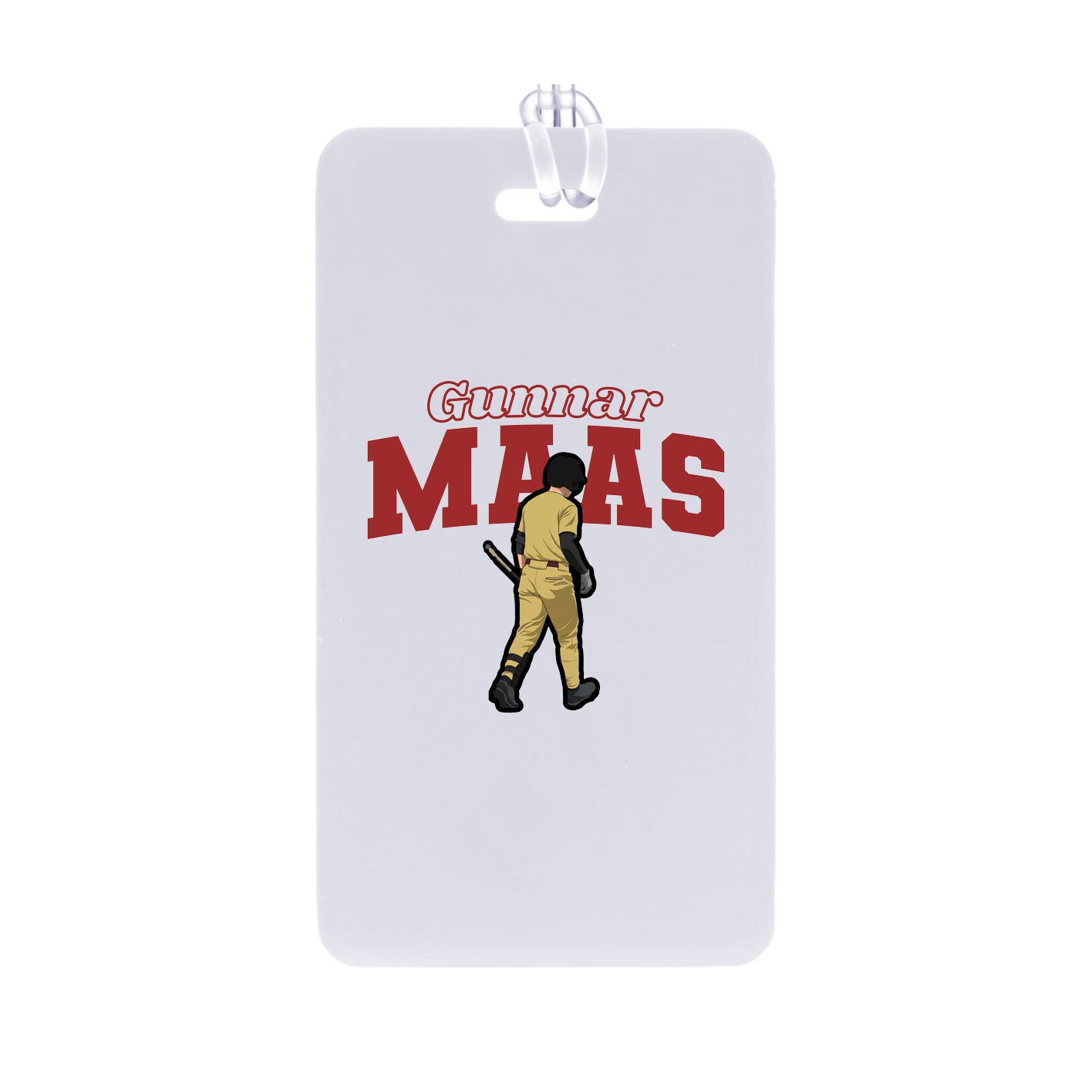 Bag Tag — Name Arch in Classic