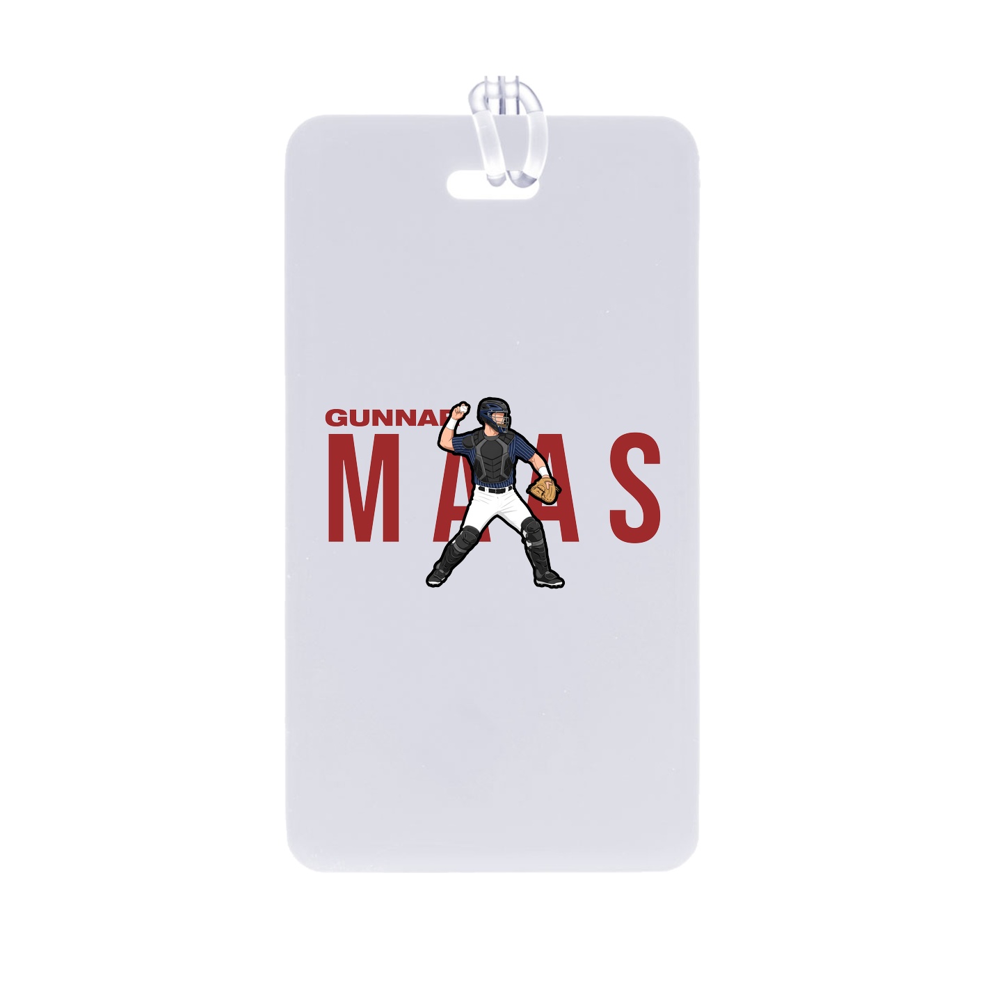 Bag Tag — Player Name in Classic