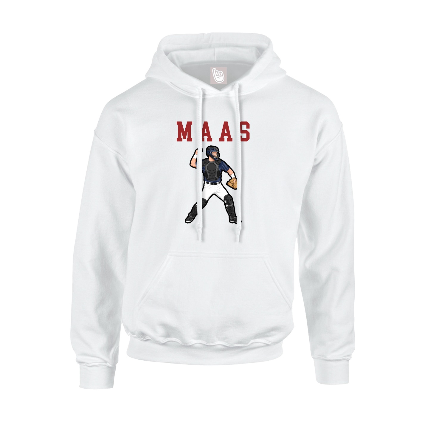 Youth Hoodie — Shirsey in White
