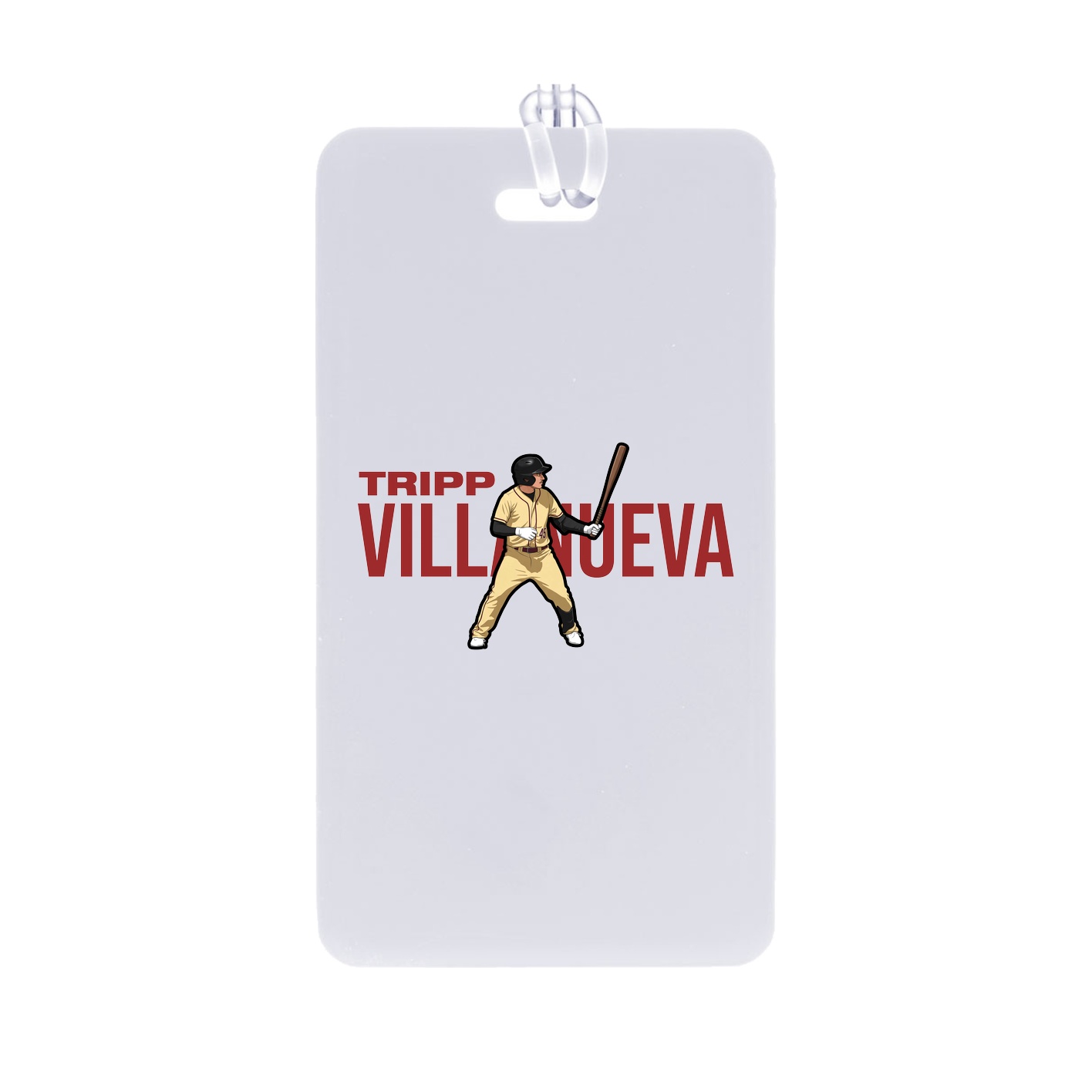 Bag Tag — Player Name in Classic