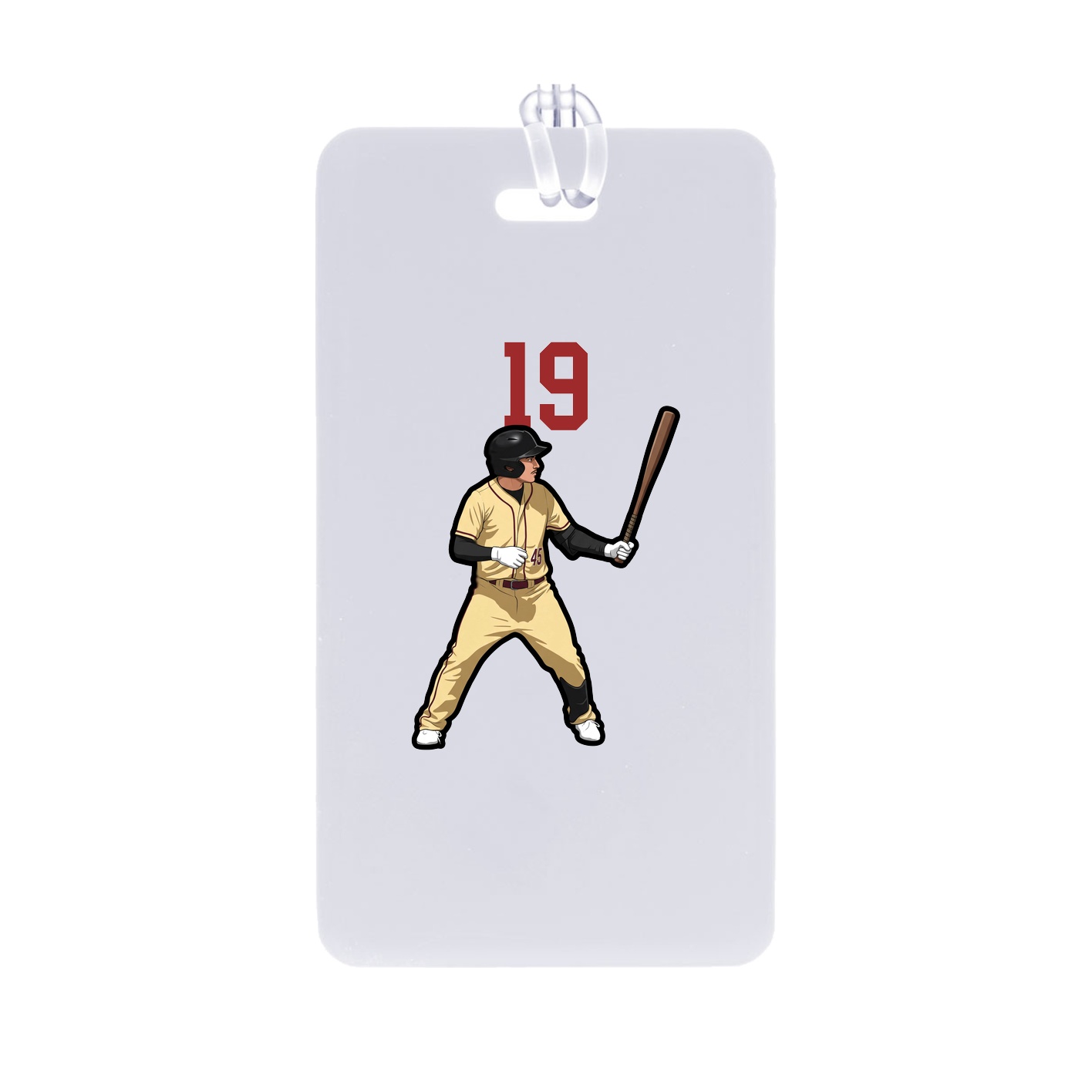 Bag Tag — Number Top in Classic