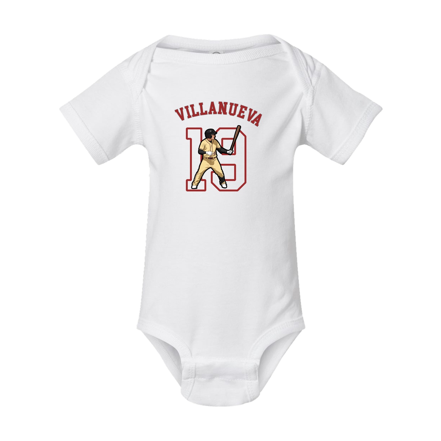Baby Onesie — Shirsey Arch in White