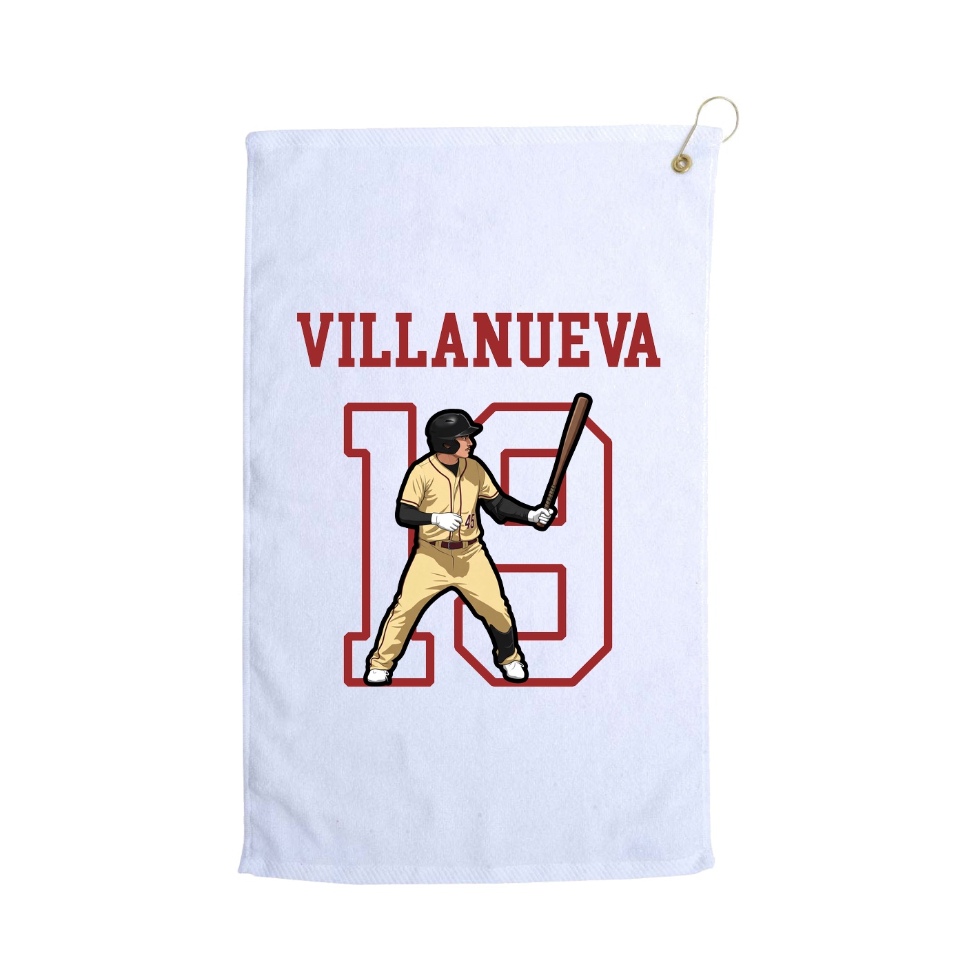 Golf Towel — Shirsey in White