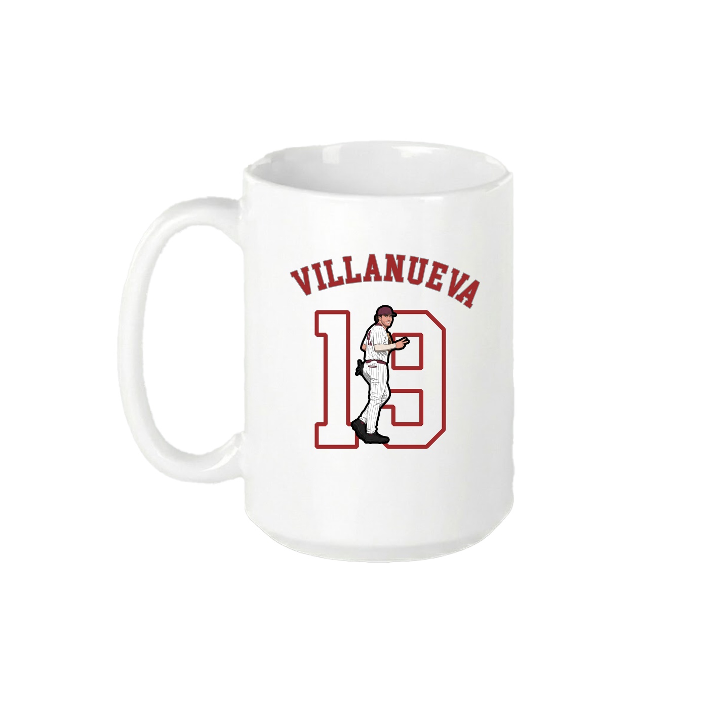 15oz Coffee Mug — Shirsey Arch in White