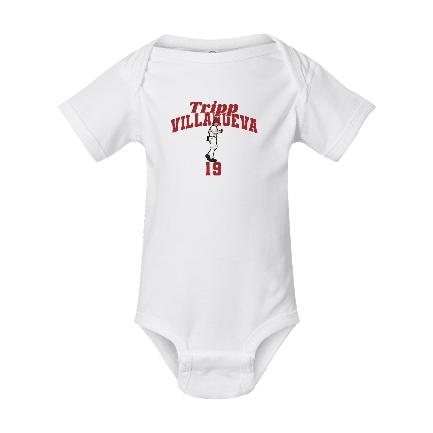 Baby Onesie — Signature Arch in White