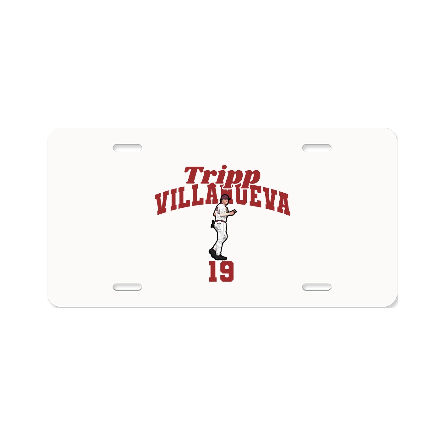 License Plate — Signature Arch in Classic