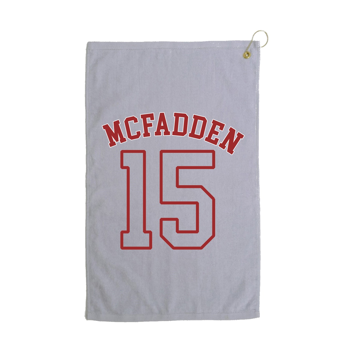 Golf Towel — Shirsey Arch in Grey