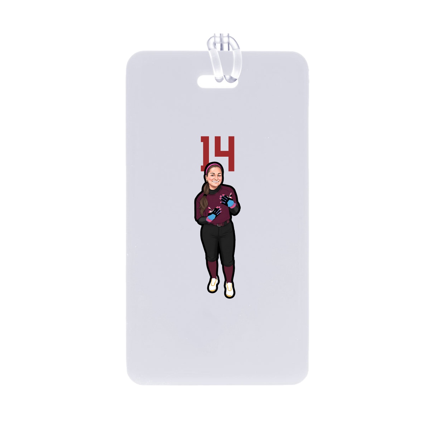 Bag Tag — Number Top in Classic