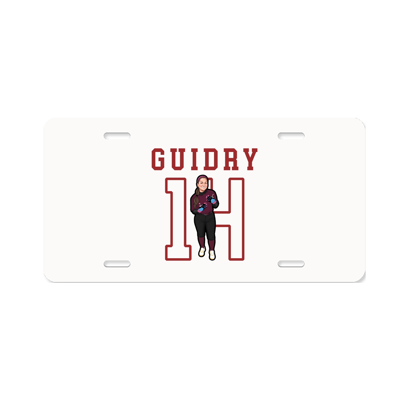 License Plate — Shirsey in Classic