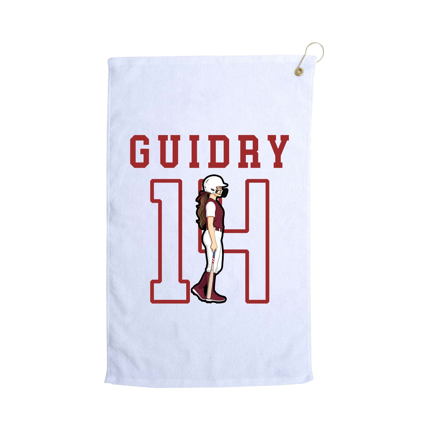 Golf Towel — Shirsey in White
