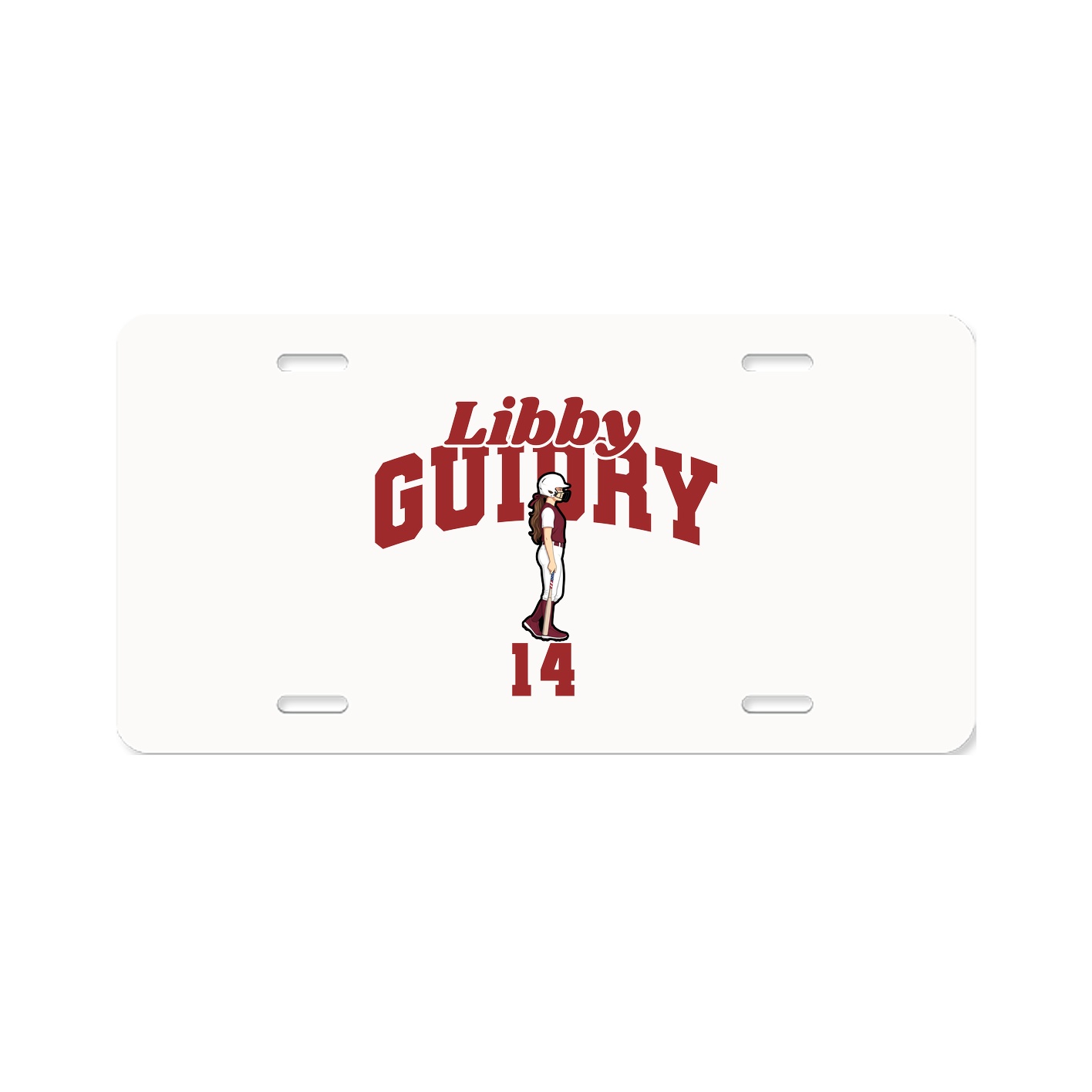 License Plate — Signature Arch in Classic