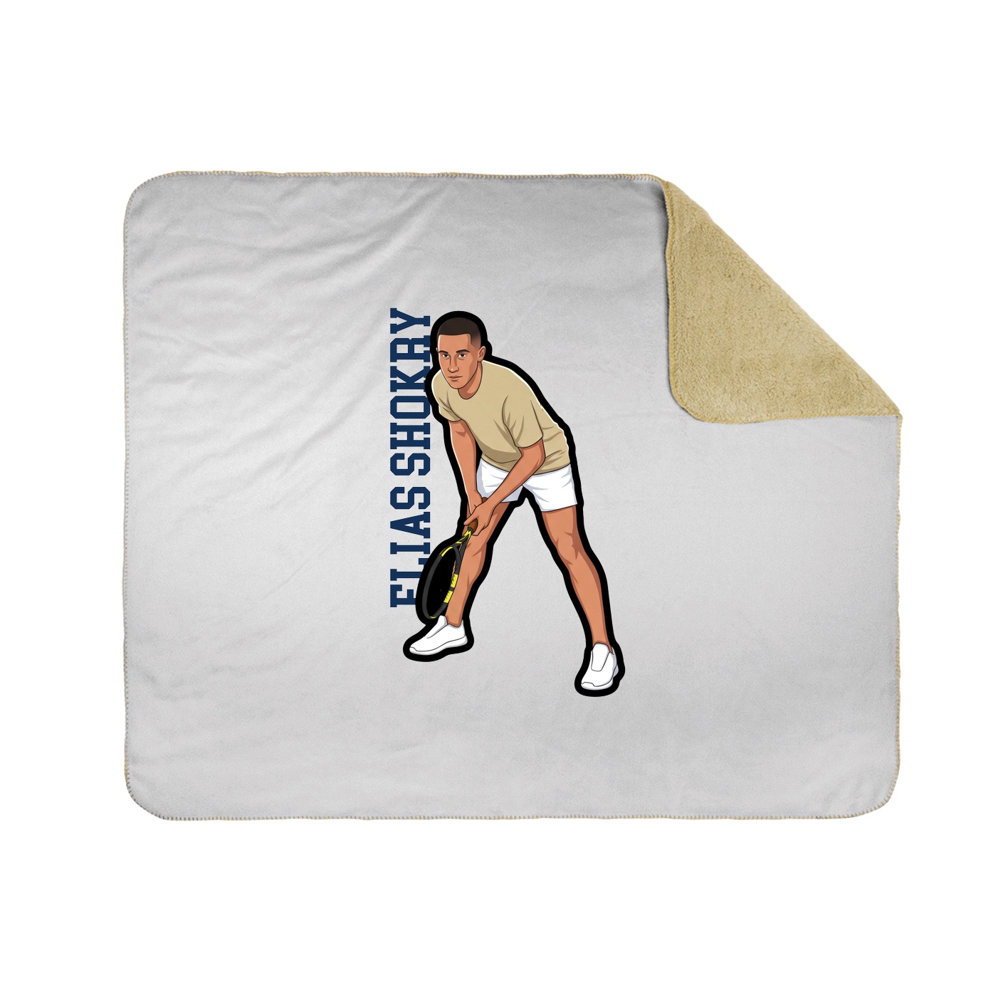 50x60 Sherpa Lined Throw Blanket